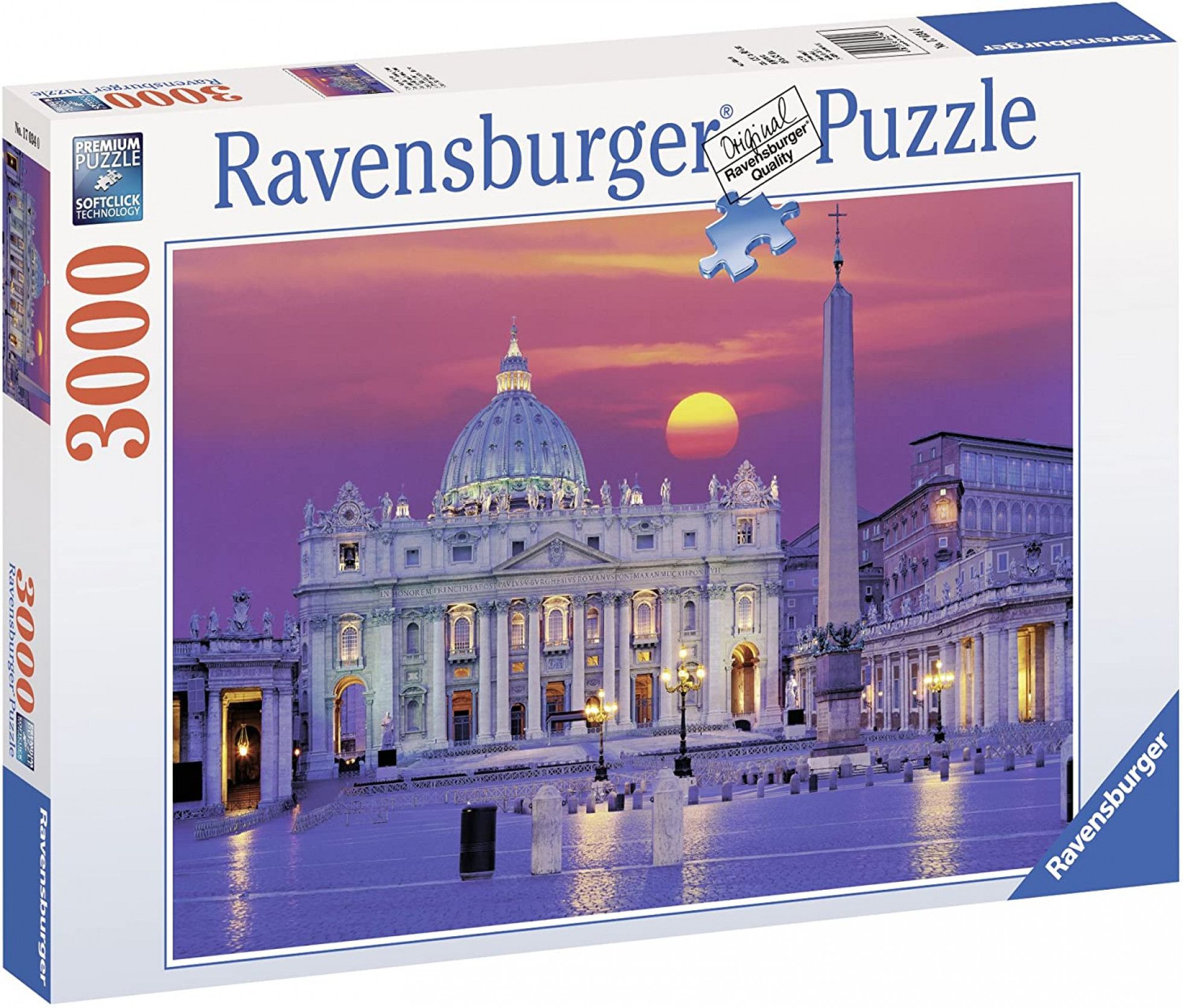 Puzzle Catedrala Sfantul Petru 3000 piese - Ravensburger 1