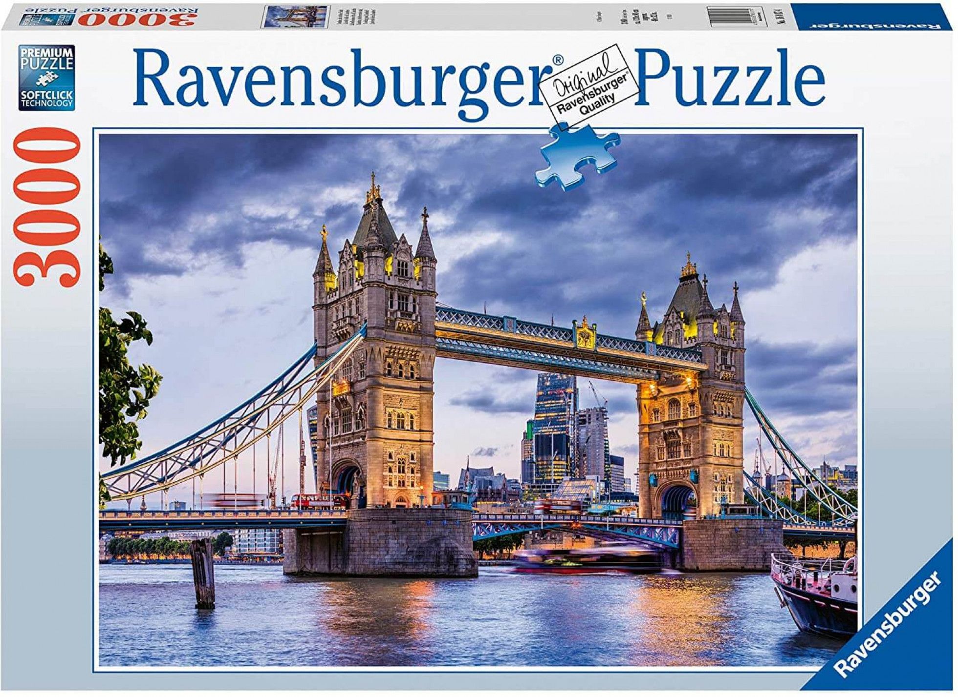 Puzzle London Bridge cu 3000 de piese - Ravensburger 1