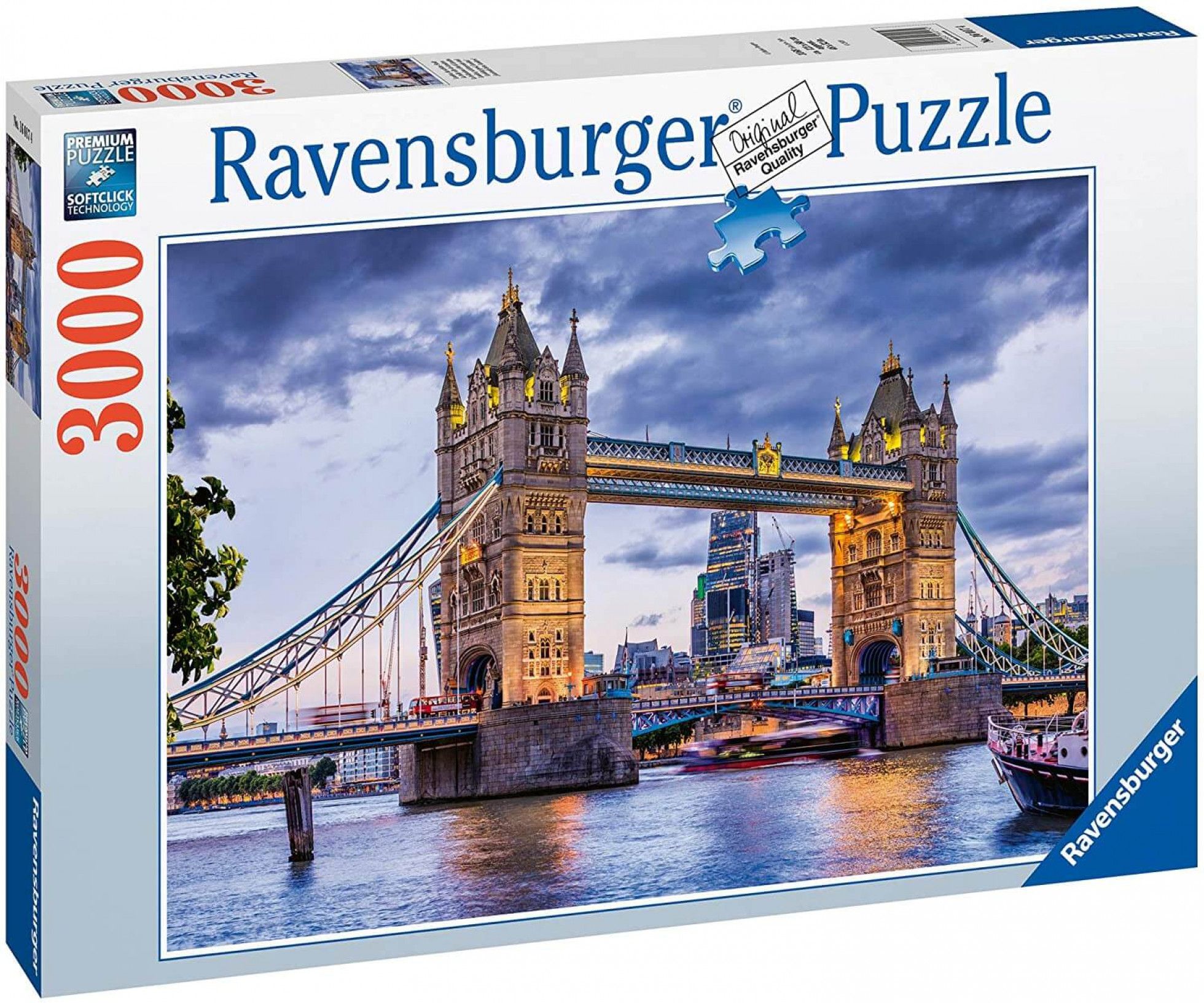 Puzzle London Bridge cu 3000 de piese - Ravensburger 2