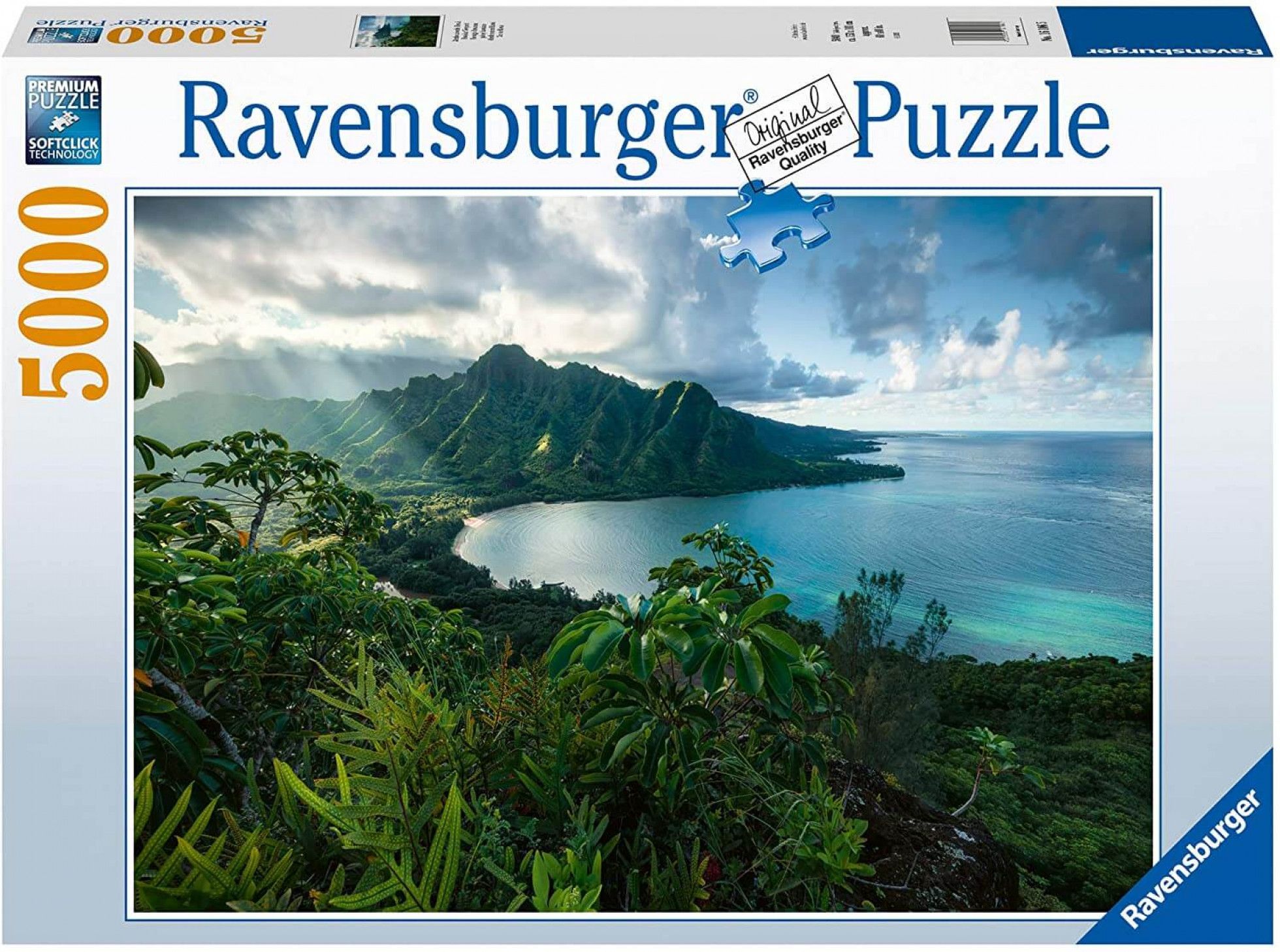 Puzzle Priveliste din Hawai cu 5000 de piese - Ravensburger 1