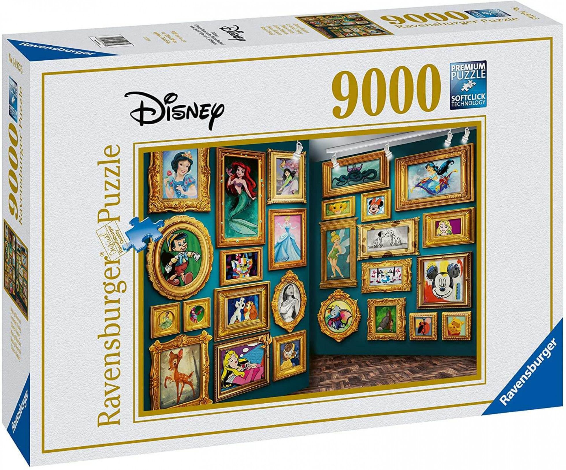 Puzzle Muzeul Disney cu 9000 piese - Ravensburger 1