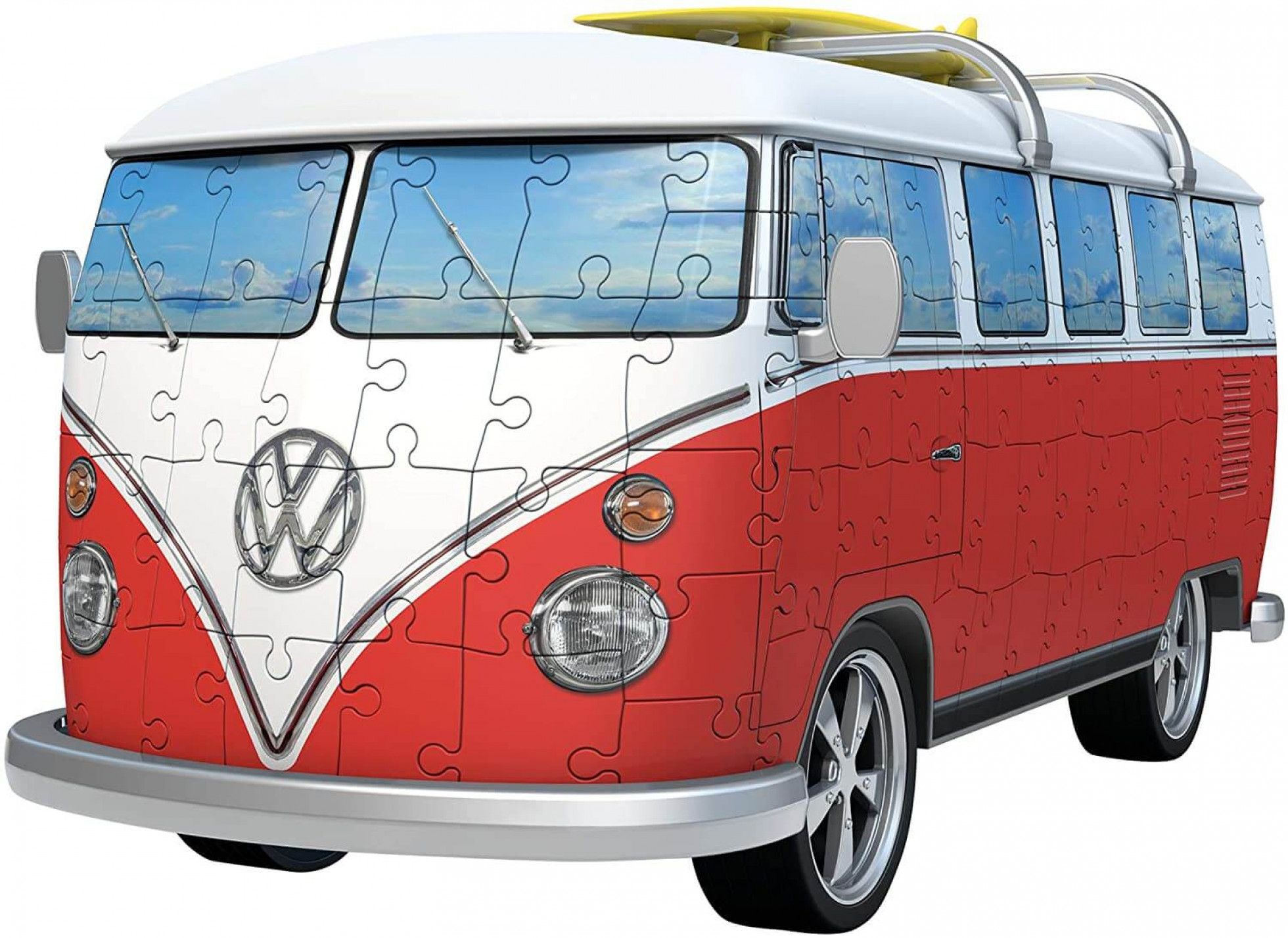 Puzzle 3D Volkswagen Van cu 162 piese - Ravensburger 2