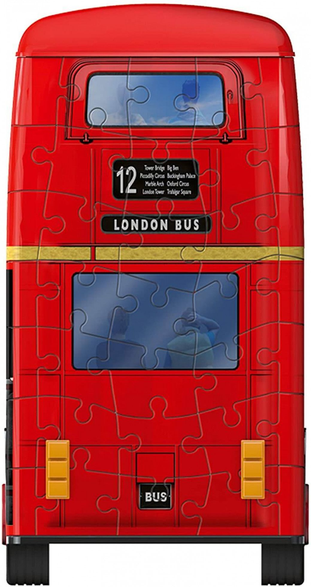 Puzzle 3D Autobuz Londra cu 216 piese - Ravensburger 4