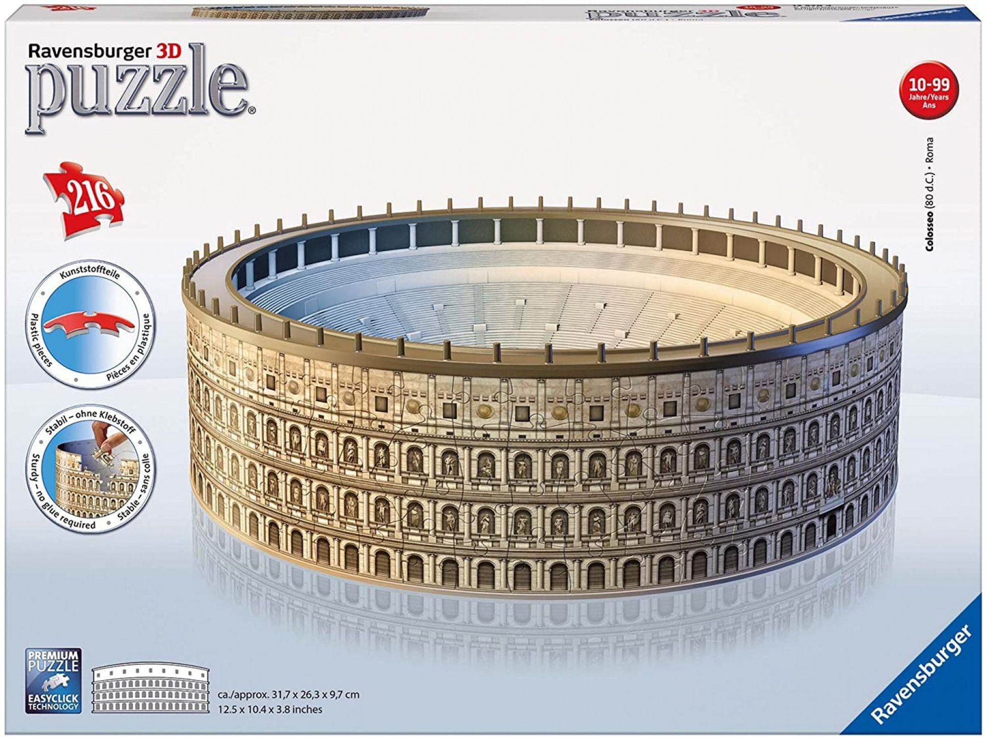 Puzzle 3D Colosseum cu 216 piese - Ravensburger 4