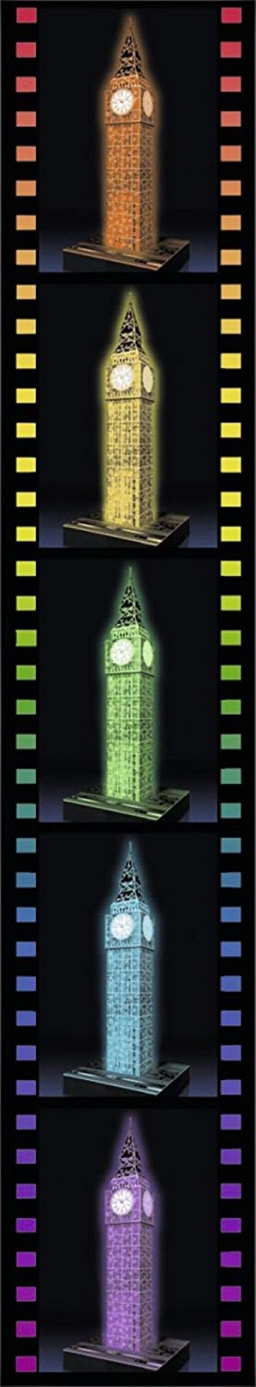 Puzzle Luminos 3D Big Ben cu 216 piese - Ravensburger 4