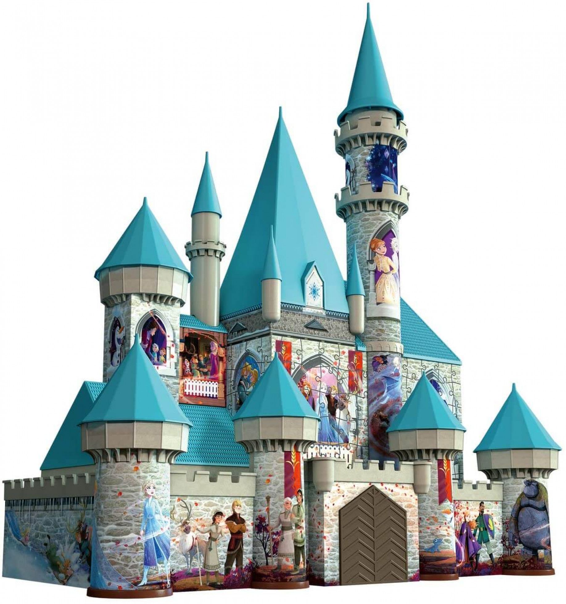 Puzzle 3D Castel Frozen II cu 216 piese - Ravensburger 2