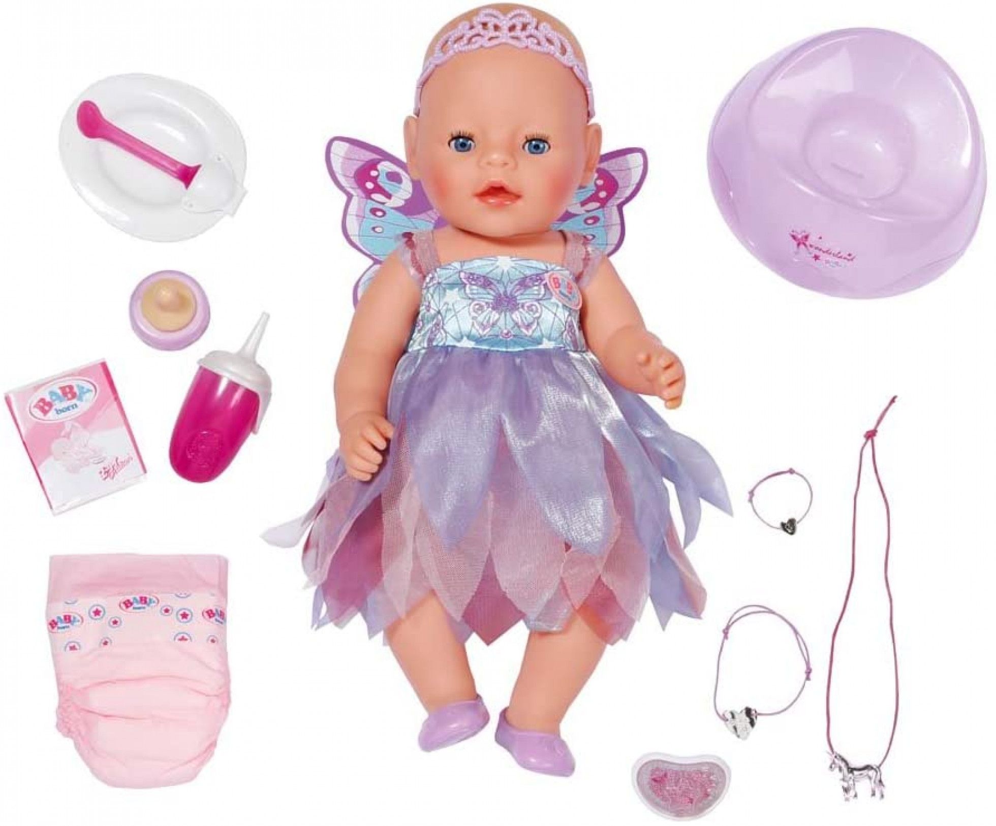 Papusa Interactiva Wonderland - BABY born 1