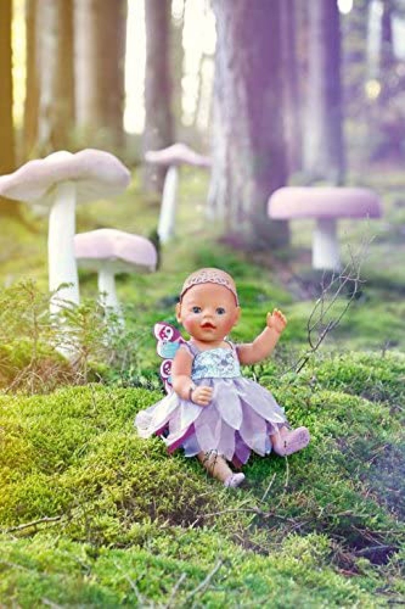 Papusa Interactiva Wonderland - BABY born 5