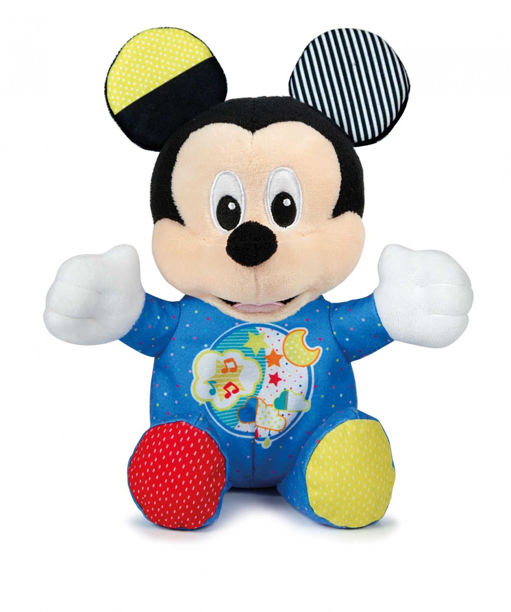 Jucarie de plus Baby Mickey cu lumini si sunete - Clementoni 1