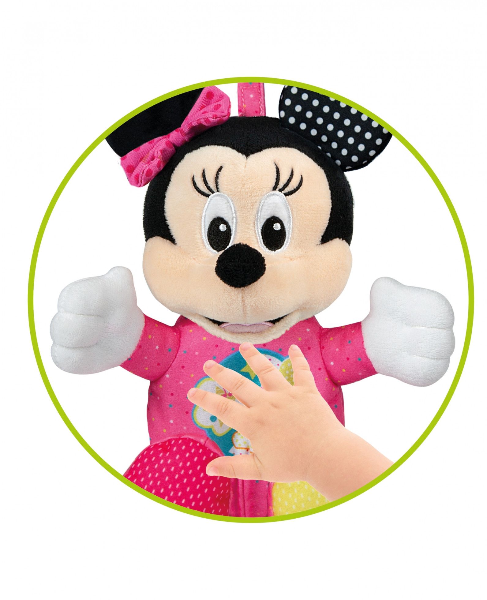 Jucarie de plus Baby Minnie cu lumini si sunete - Clementoni 3