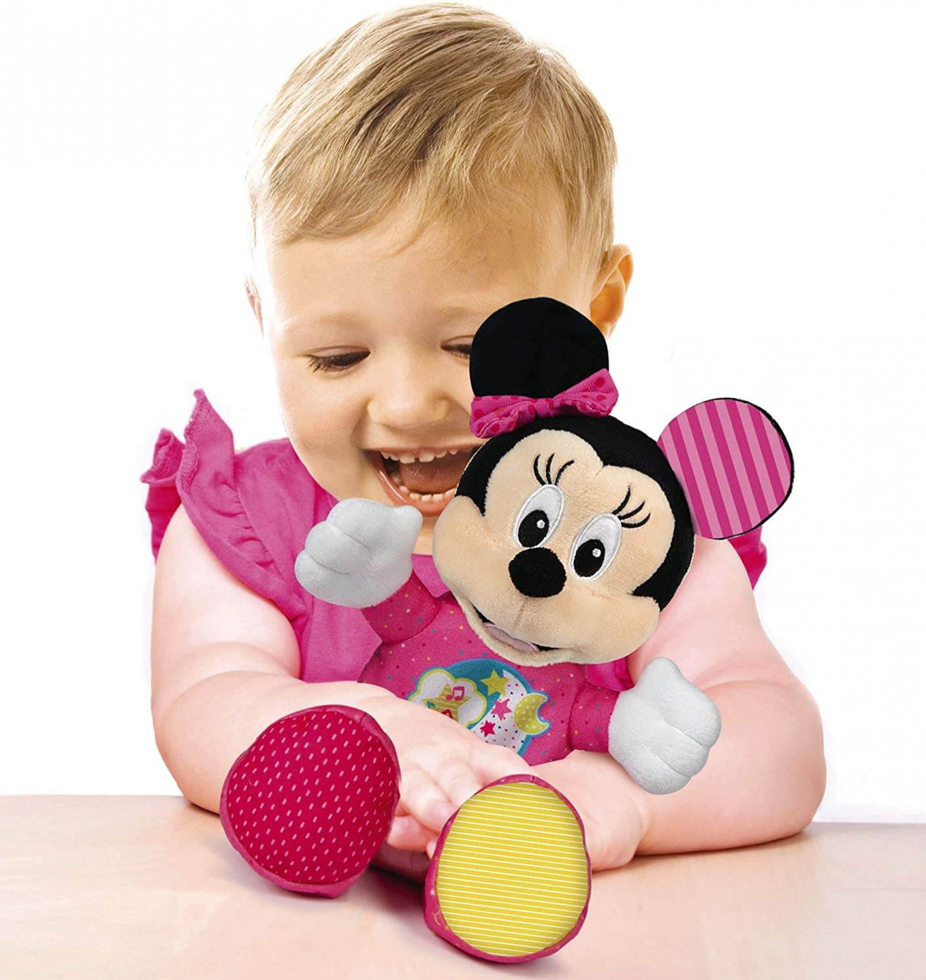 Jucarie de plus Baby Minnie cu lumini si sunete - Clementoni 5