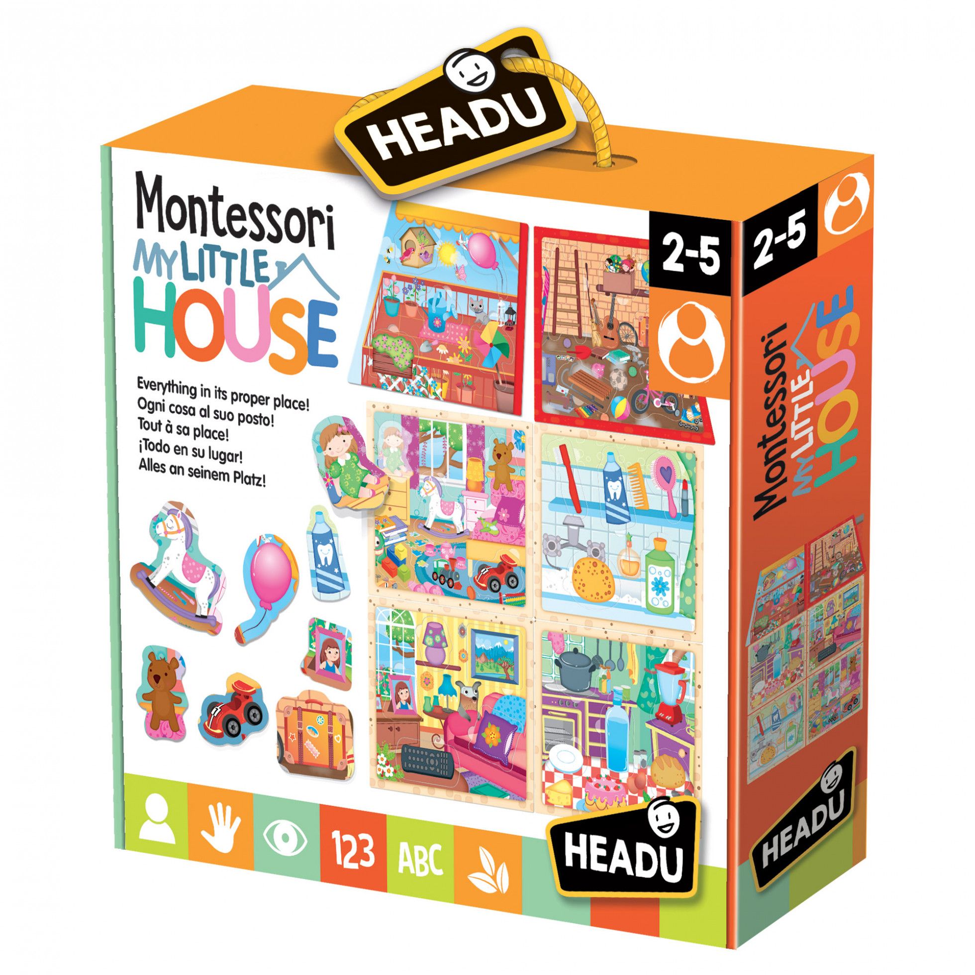 Joc Montessori Casuta Mea - Headu 1