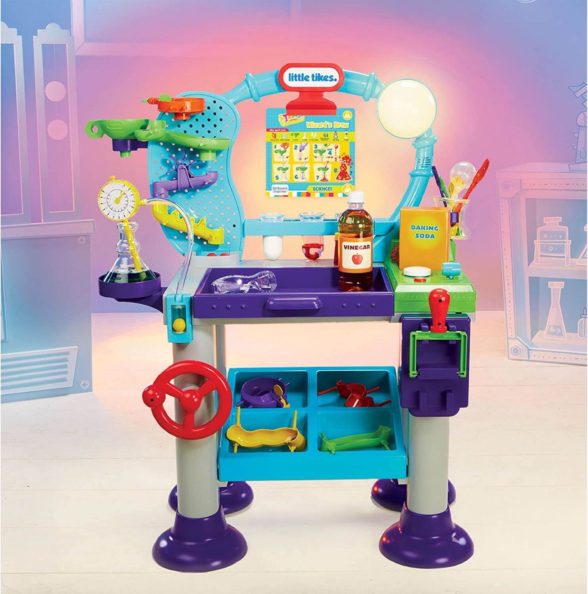 Laborator de jucarie STEM Jr. Wonder Lab - Little Tikes 4