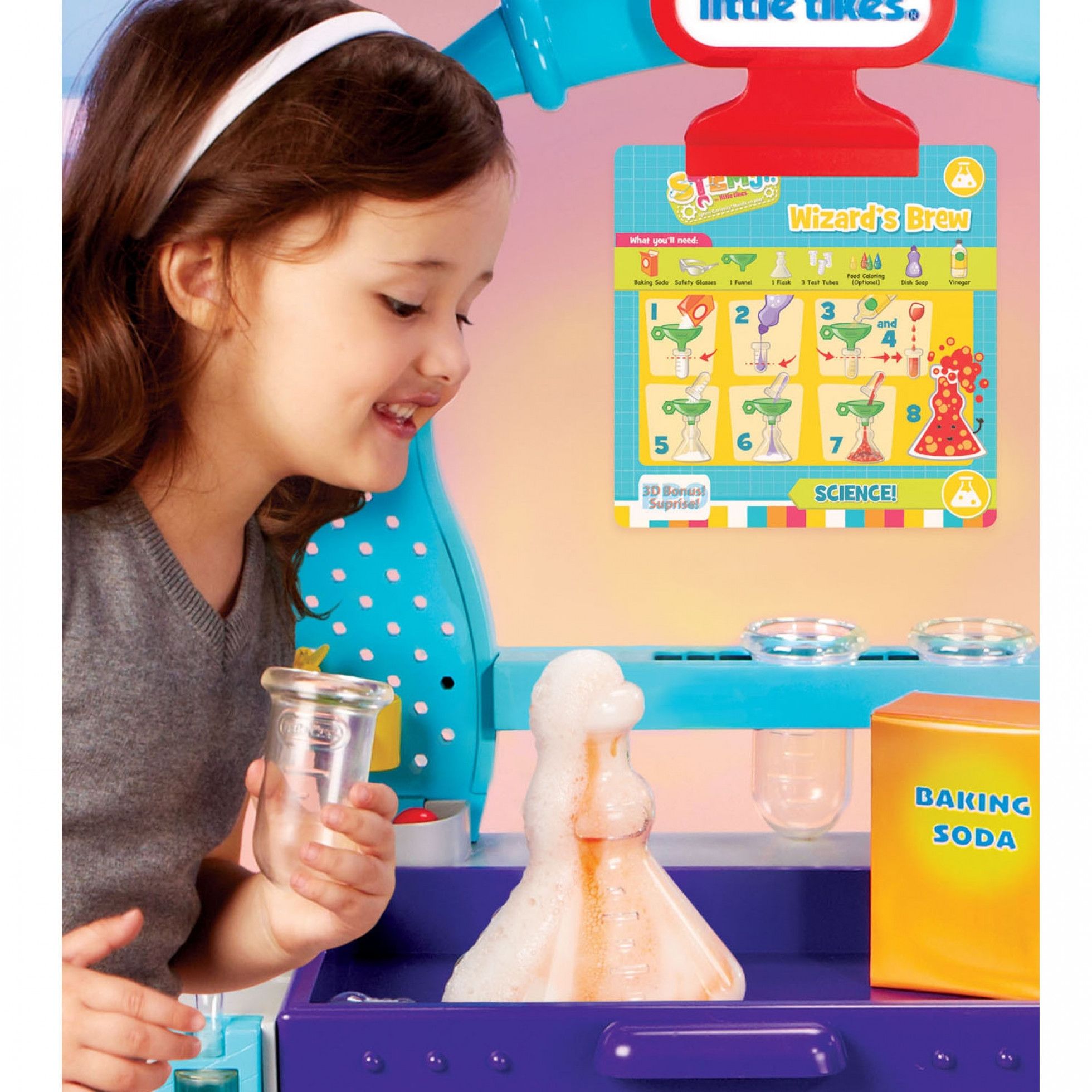 Laborator de jucarie STEM Jr. Wonder Lab - Little Tikes 8