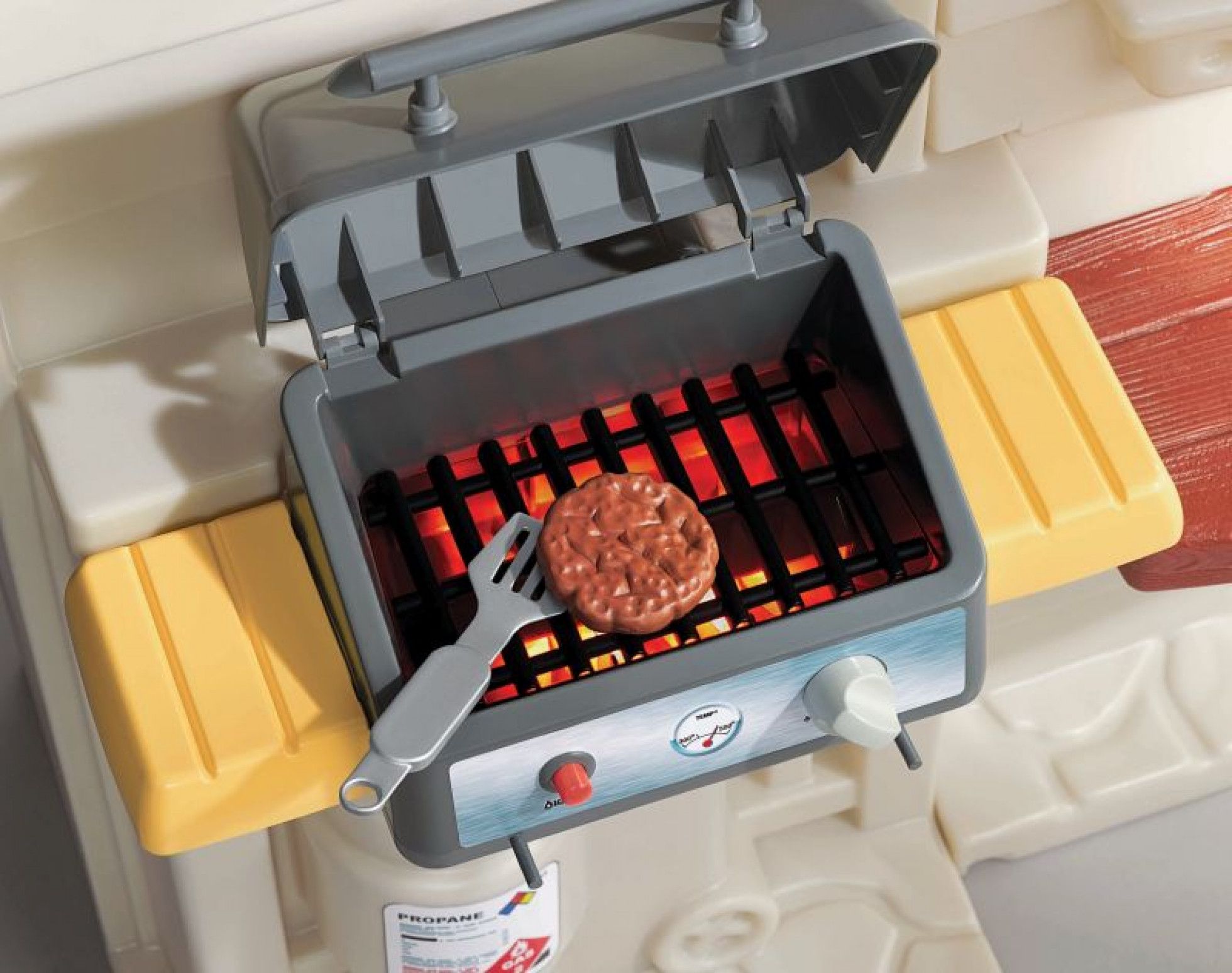 Bucatarie pentru copiii cu gratar Cook ‘n Grill - Little Tikes 2