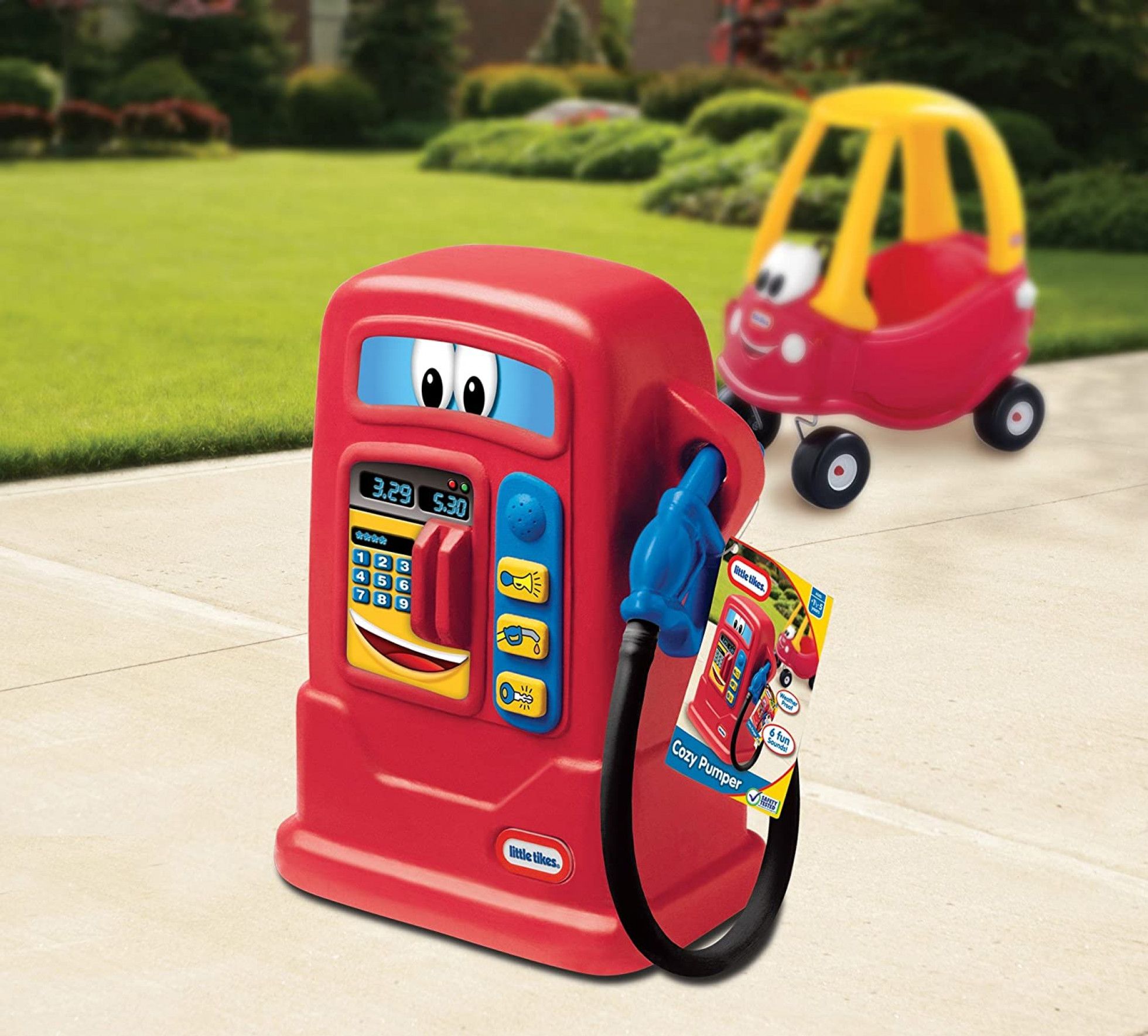 Statie de benzina pentru Cozy Coupe - Little Tikes 2