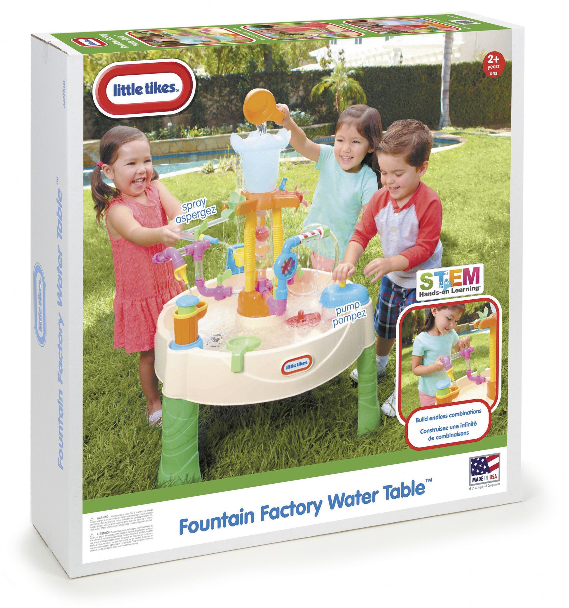 Masuta de joaca cu apa Fountain Factory - Little Tikes 2