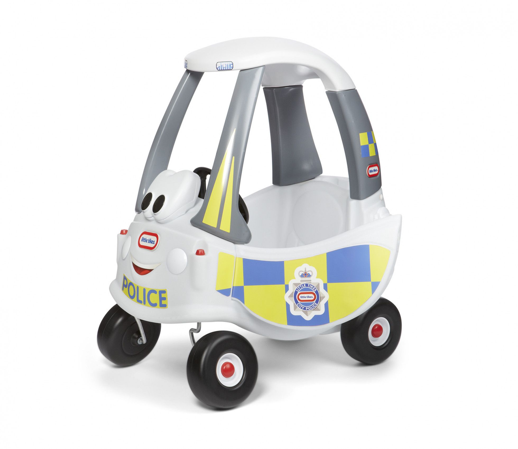 Masinuta de politie alba Cozy Coupe - Little Tikes 1