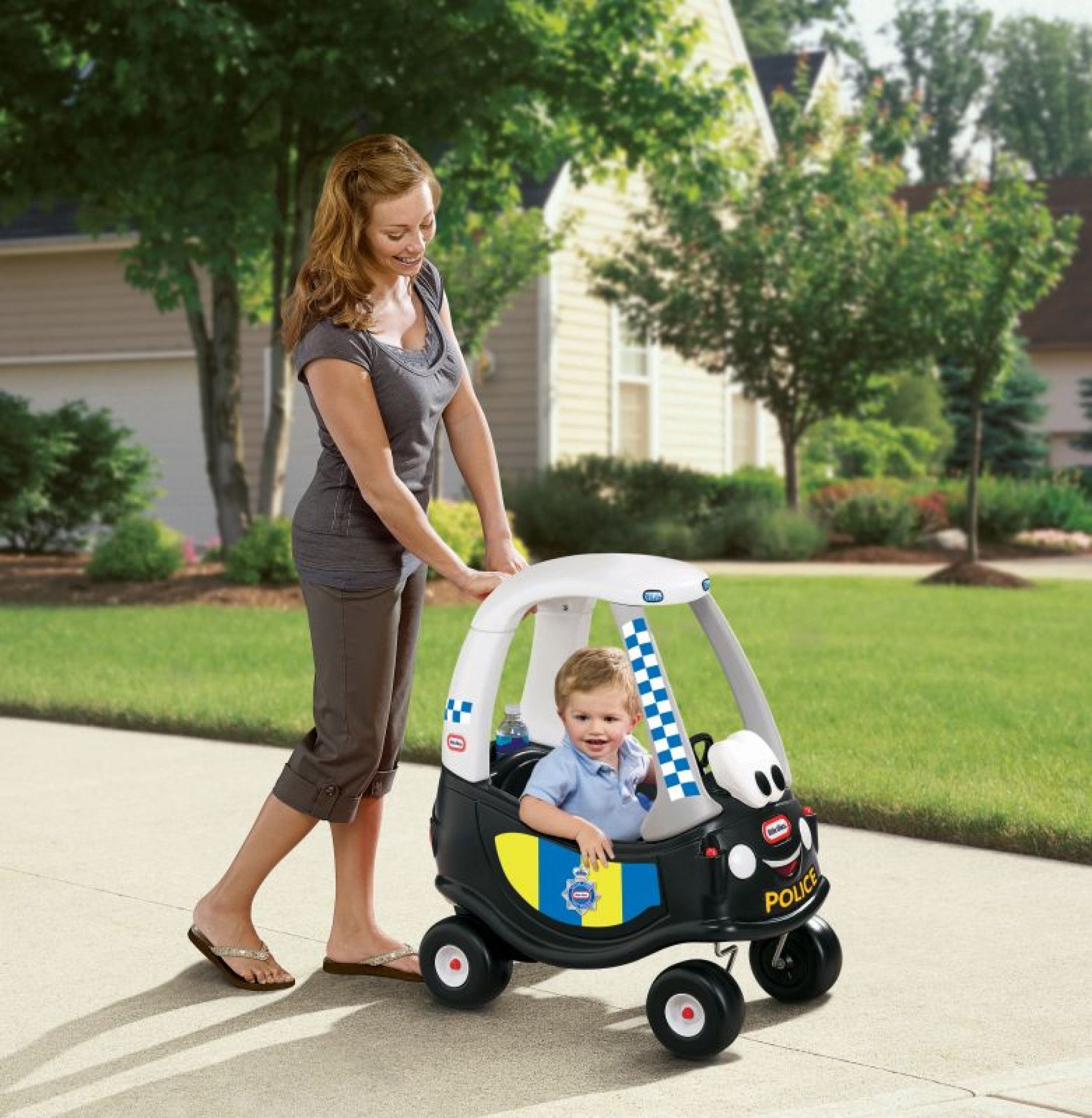 Masinuta de politie colorata Cozy Coupe - Little Tikes 4