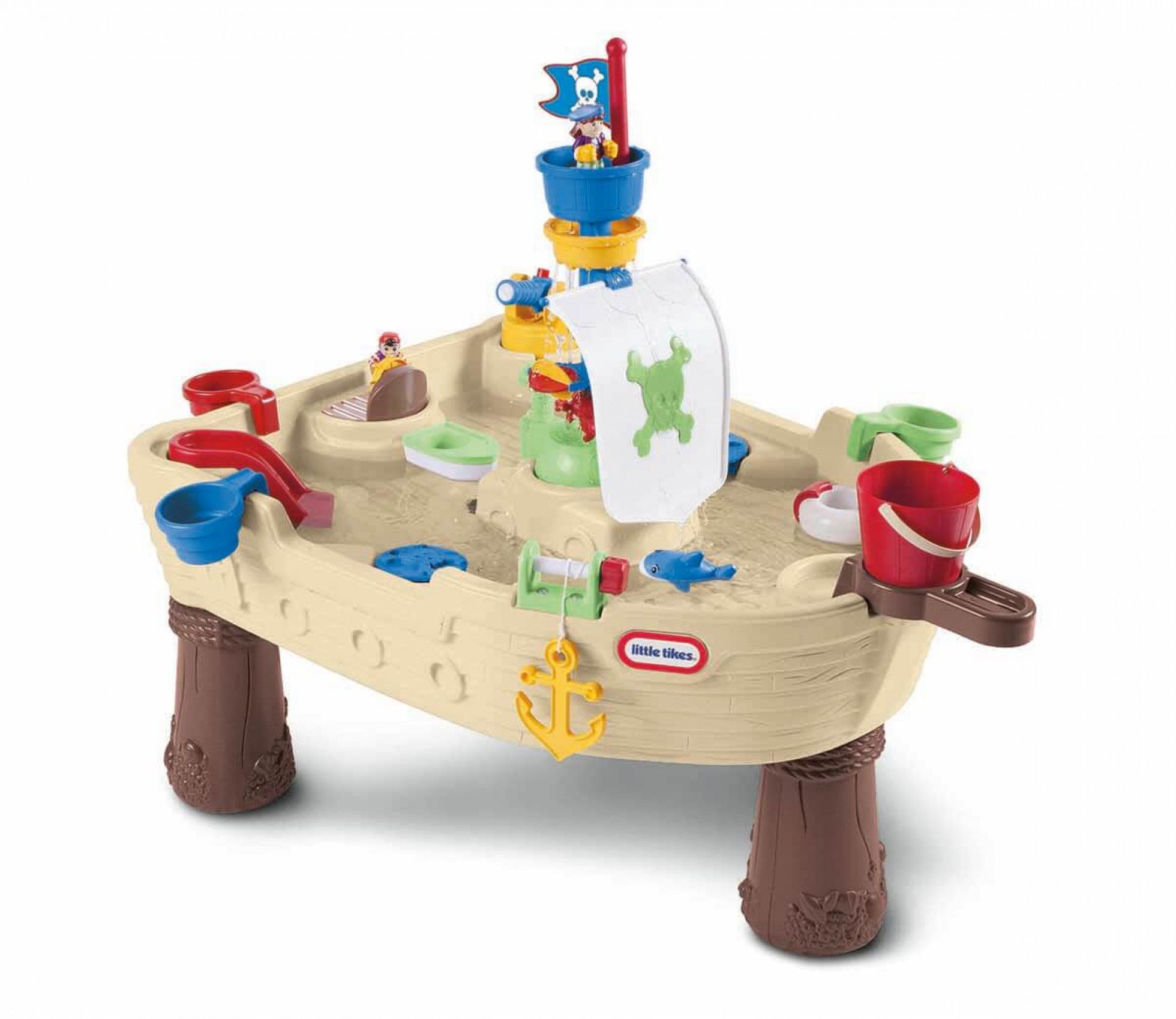 Masuta de joaca cu apa Nava Pirat Anchors Away - Little Tikes 1