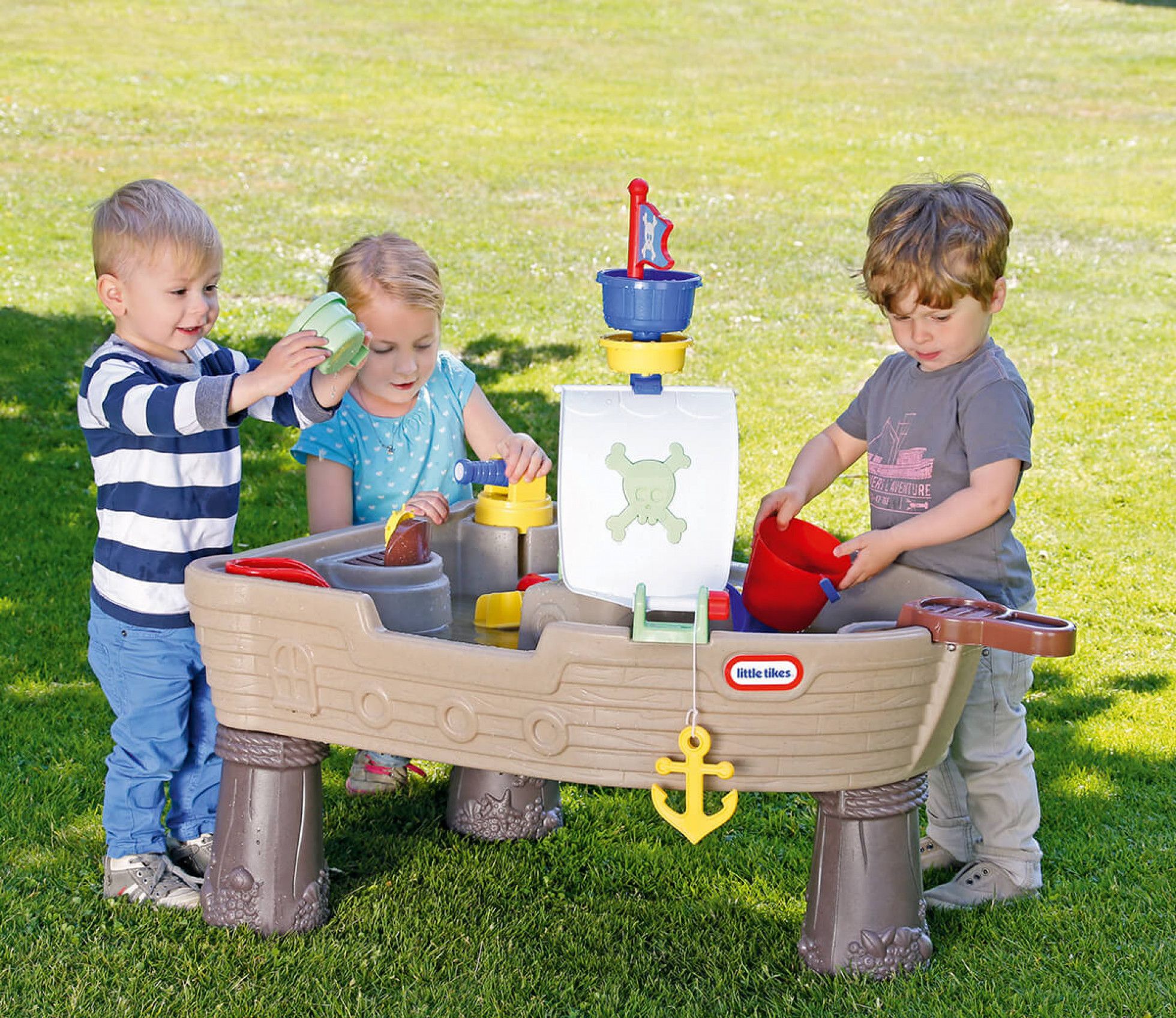 Masuta de joaca cu apa Nava Pirat Anchors Away - Little Tikes 4