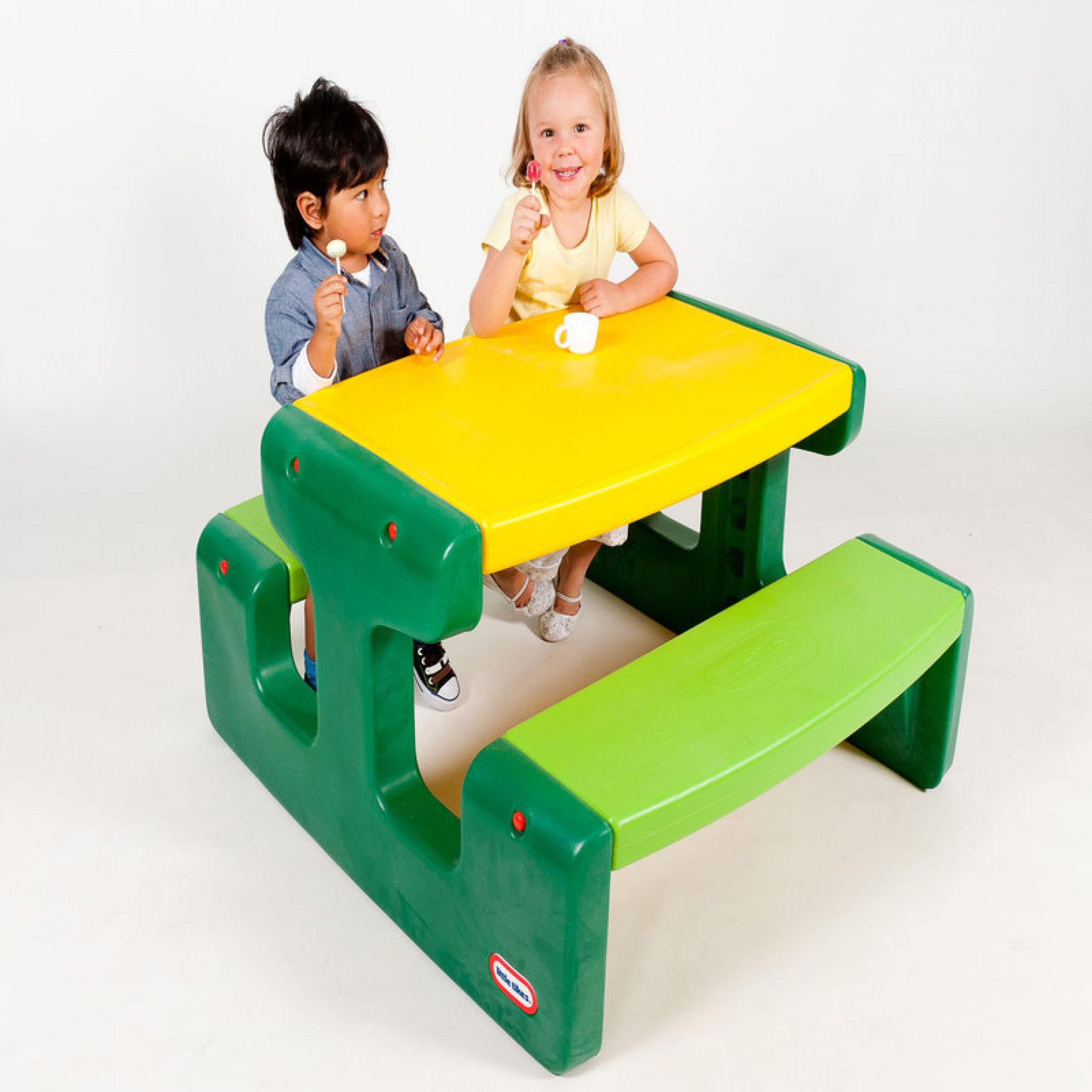 Masuta mare pentru picnic Evergreen - Little Tikes 3