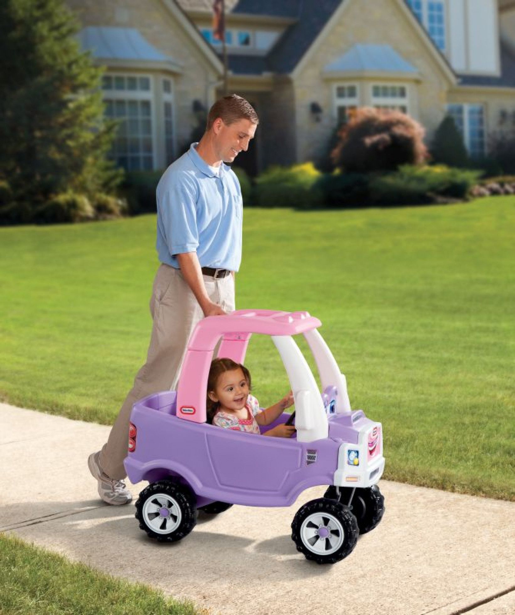 Masinuta camion Cozy Princess - Little Tikes 7