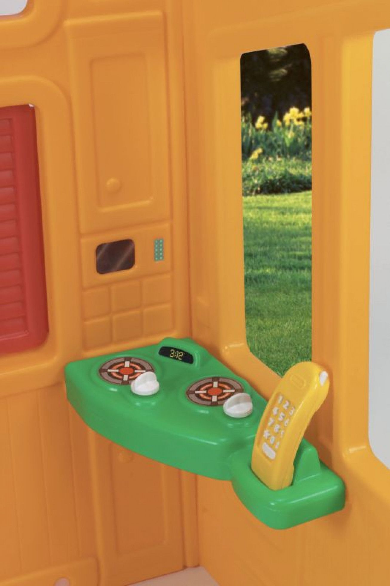 Casuta de joaca cu sonerie Magic Doorbell - Little Tikes 4