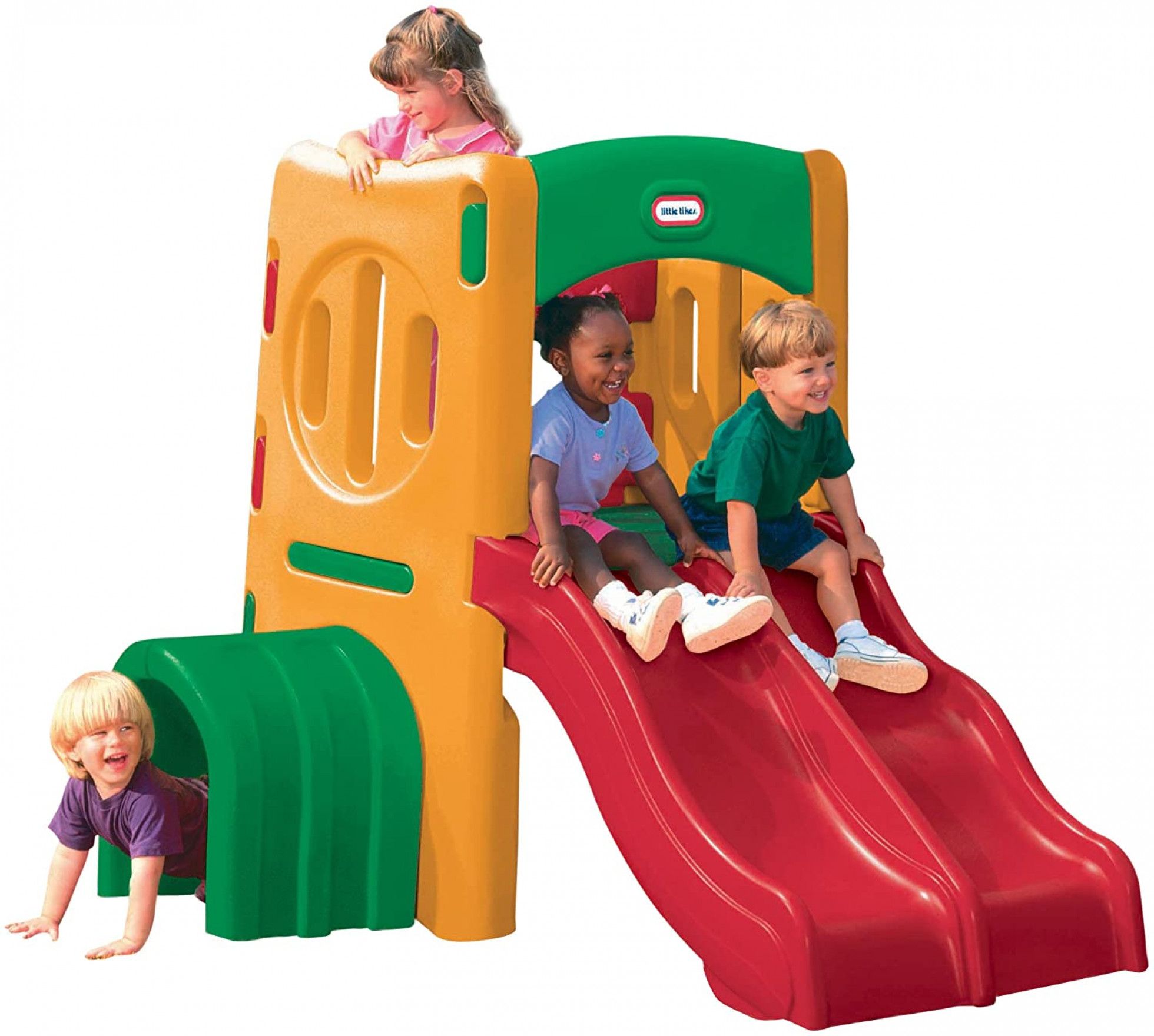 Tunel cu Doua Tobogane - Little Tikes 1