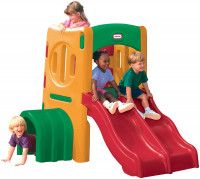 Tunel cu Doua Tobogane - Little Tikes