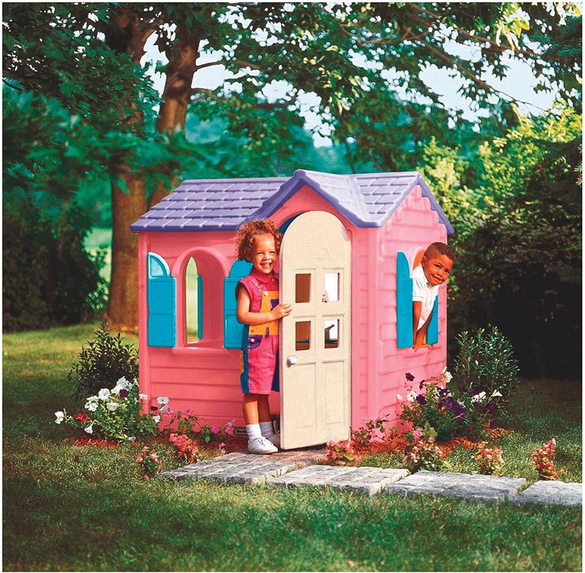 Casuta de joaca roz Country Cottage - Little Tikes 3