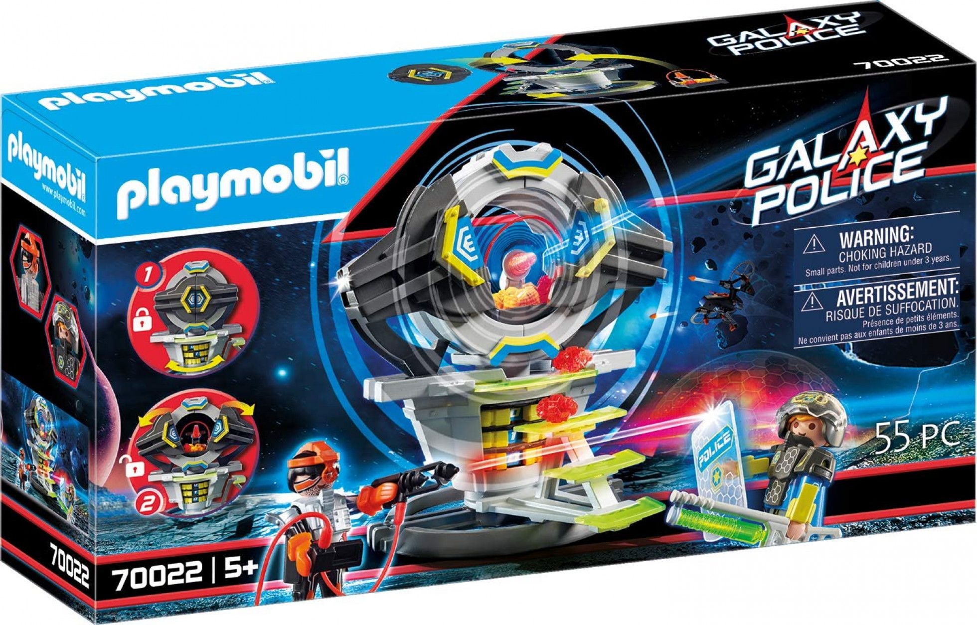 Seif cu cod secret Galaxy Police - Playmobil 1