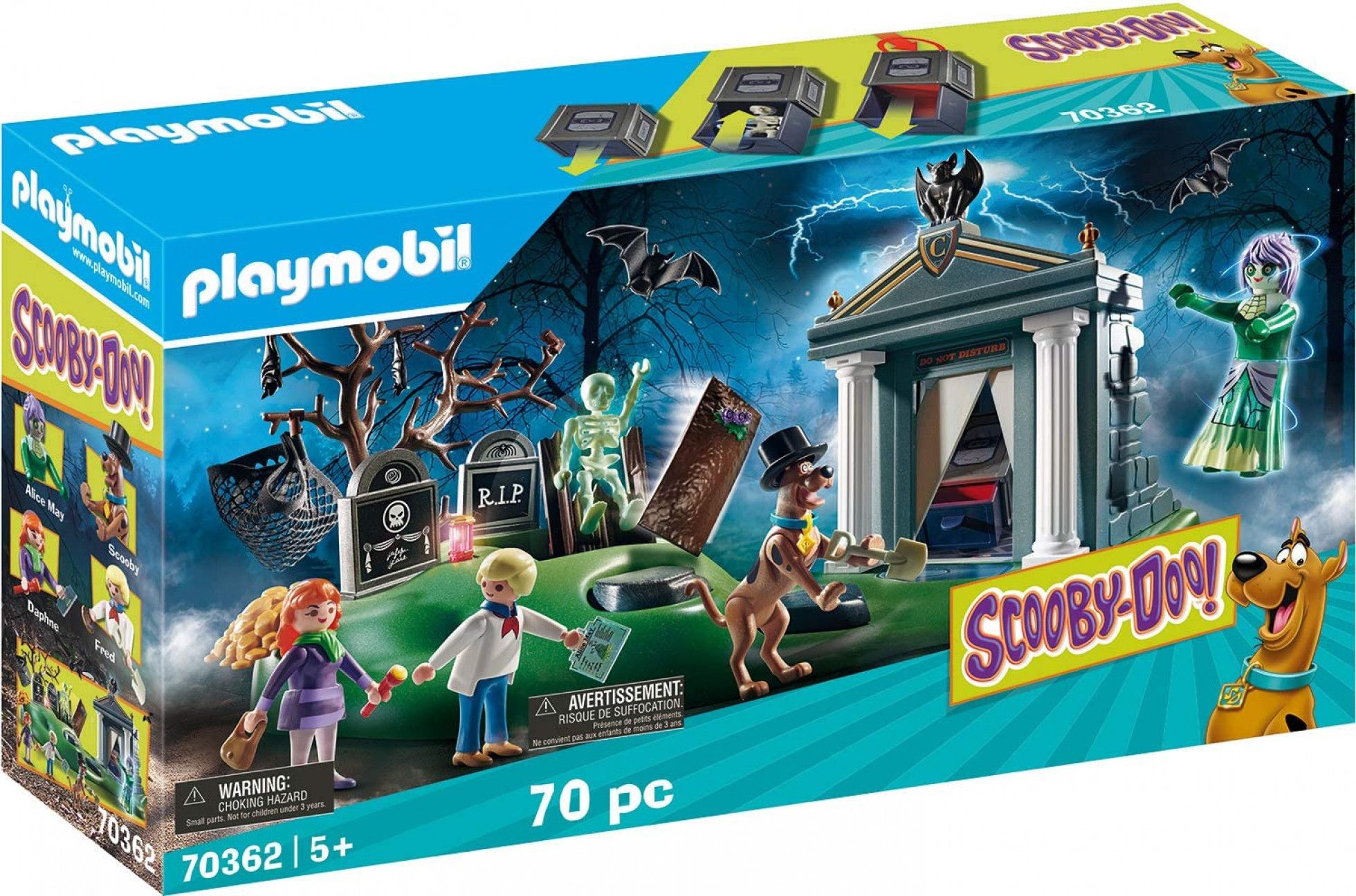 Scooby-Doo! Aventuri in cimitir - Playmobil 1