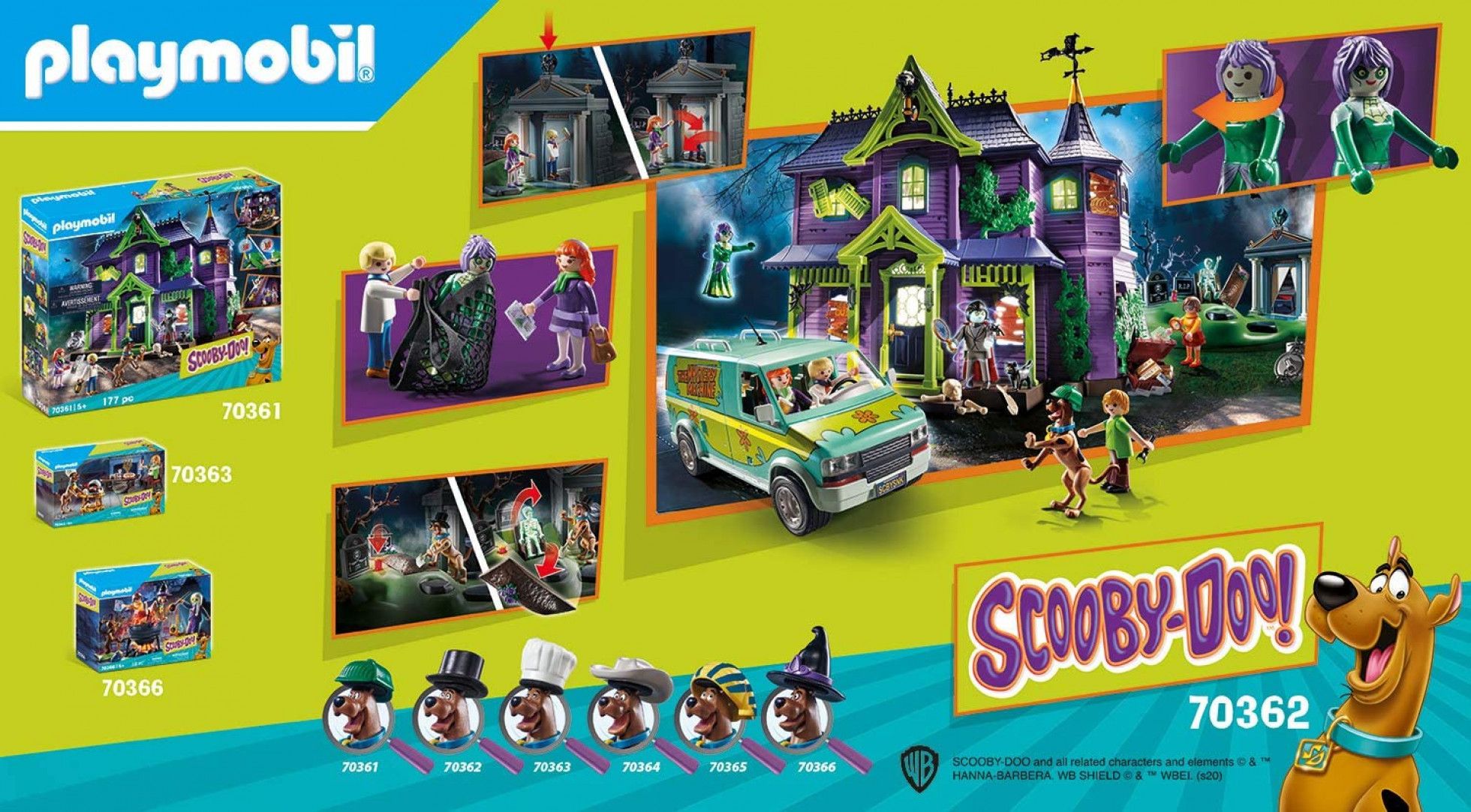 Scooby-Doo! Aventuri in cimitir - Playmobil 7