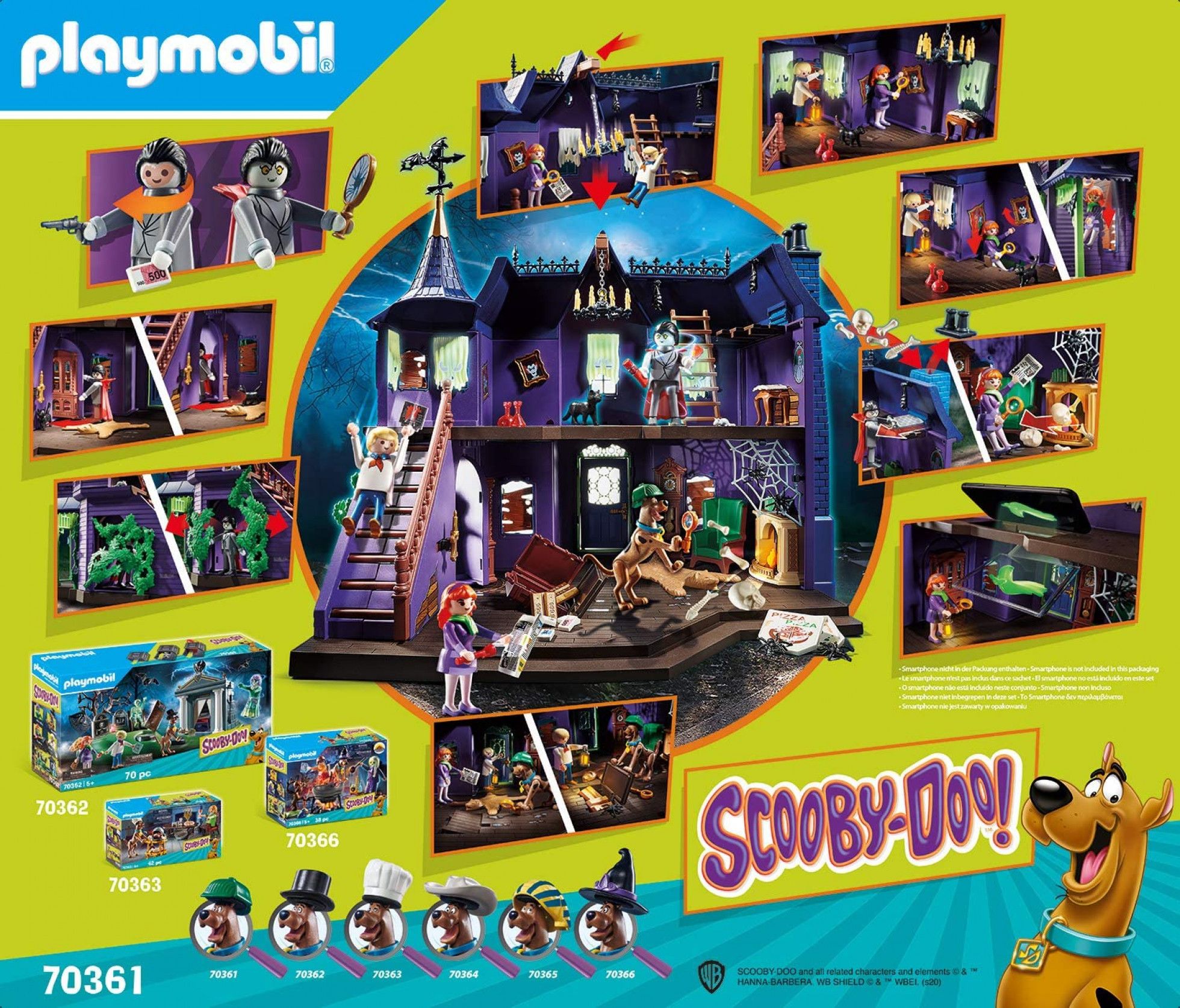 Scooby-Doo! Aventuri in casa misterelor - Playmobil 12