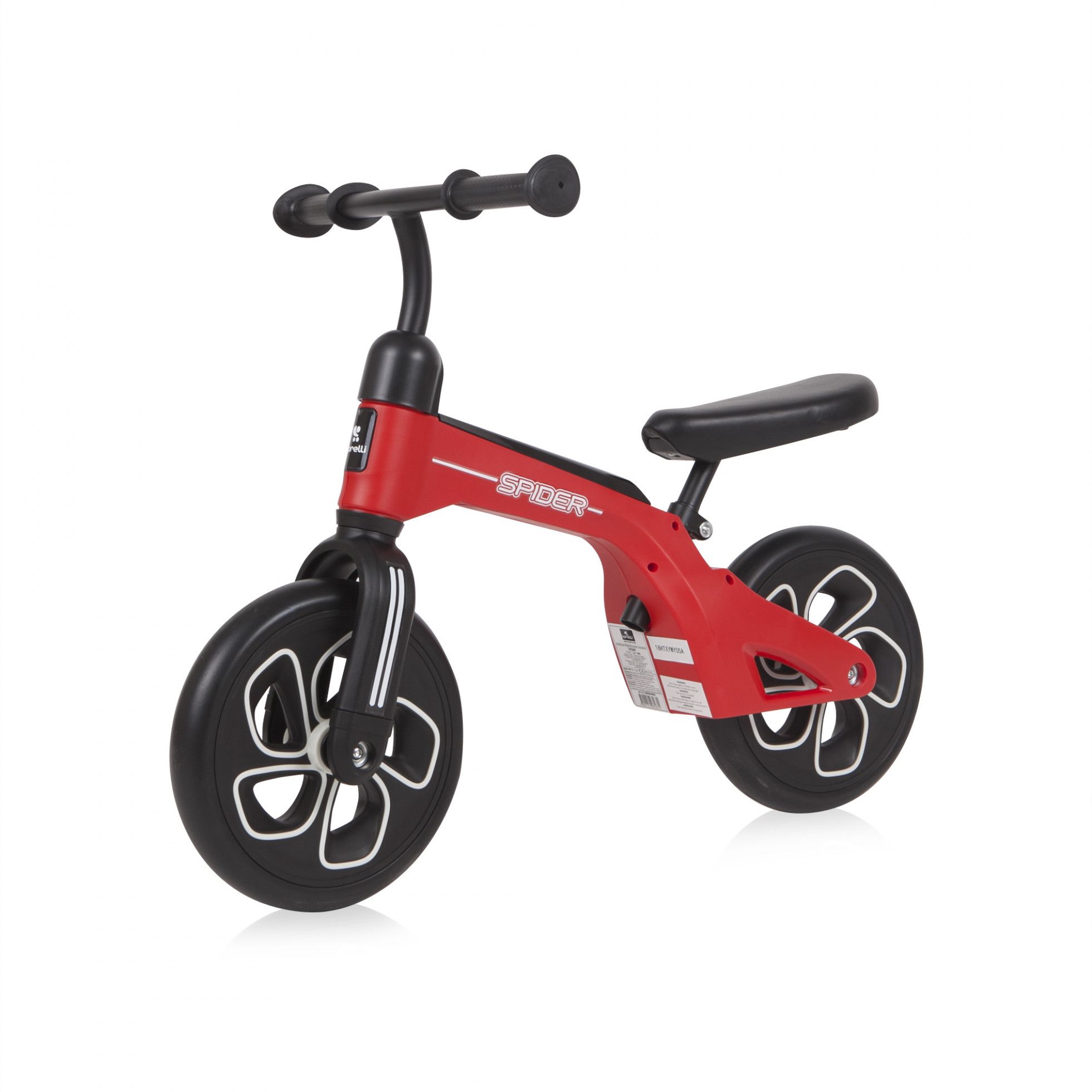 Bicicleta fara pedale Spider Red - Lorelli 1