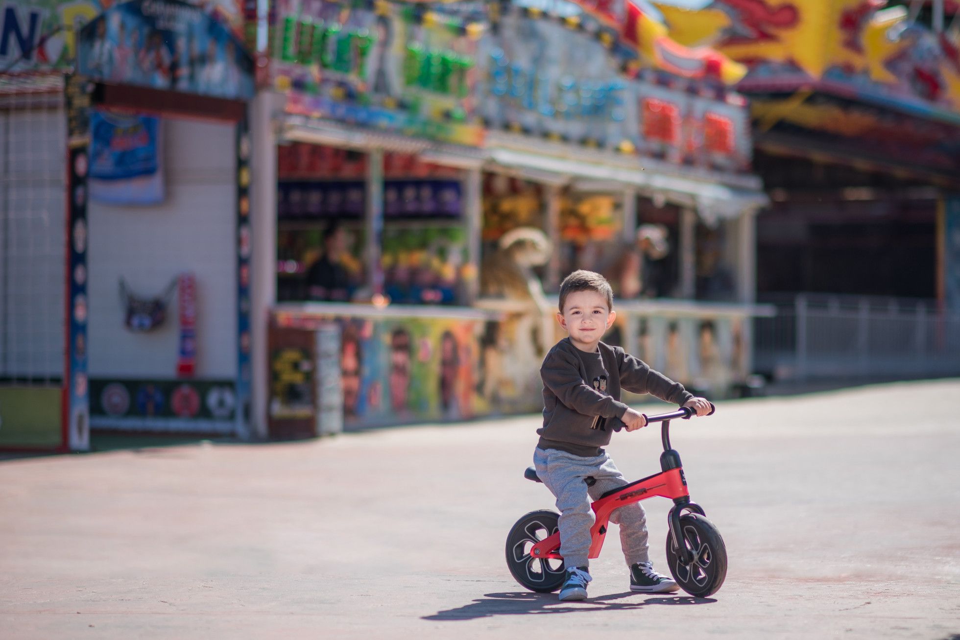 Bicicleta fara pedale Spider Red - Lorelli 10