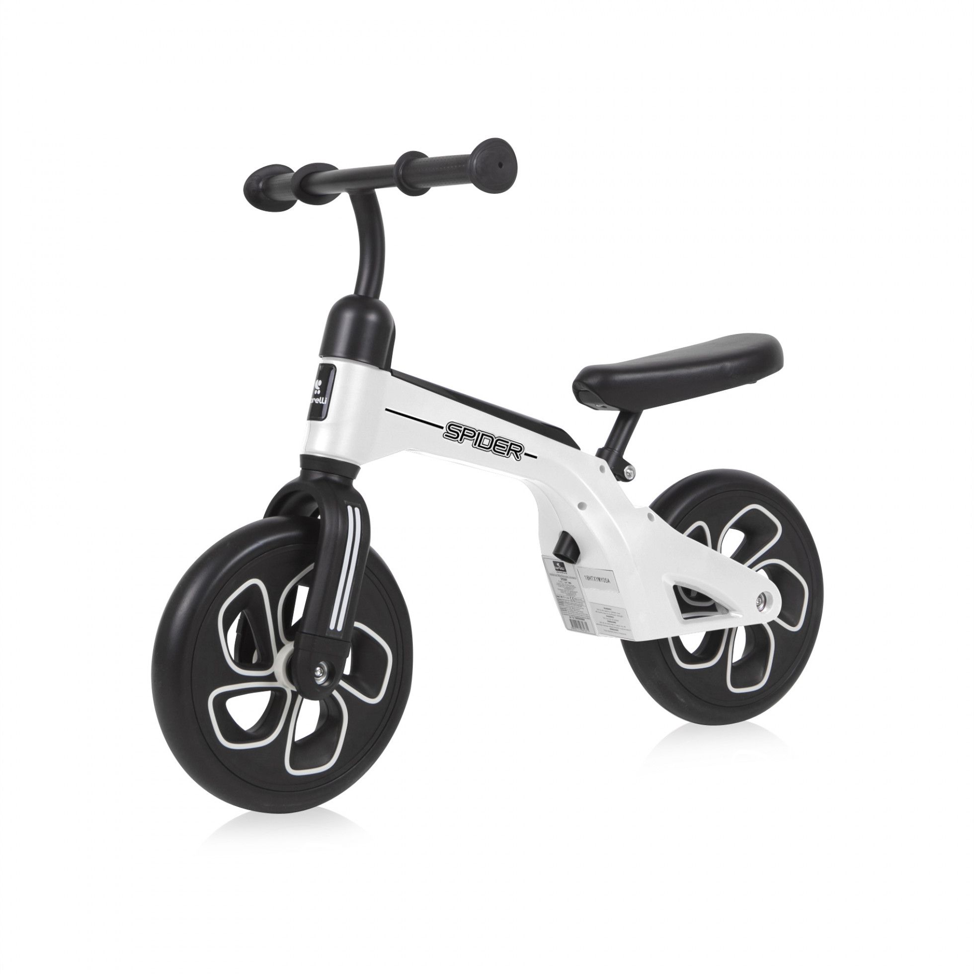 Bicicleta fara pedale Spider White - Lorelli 1