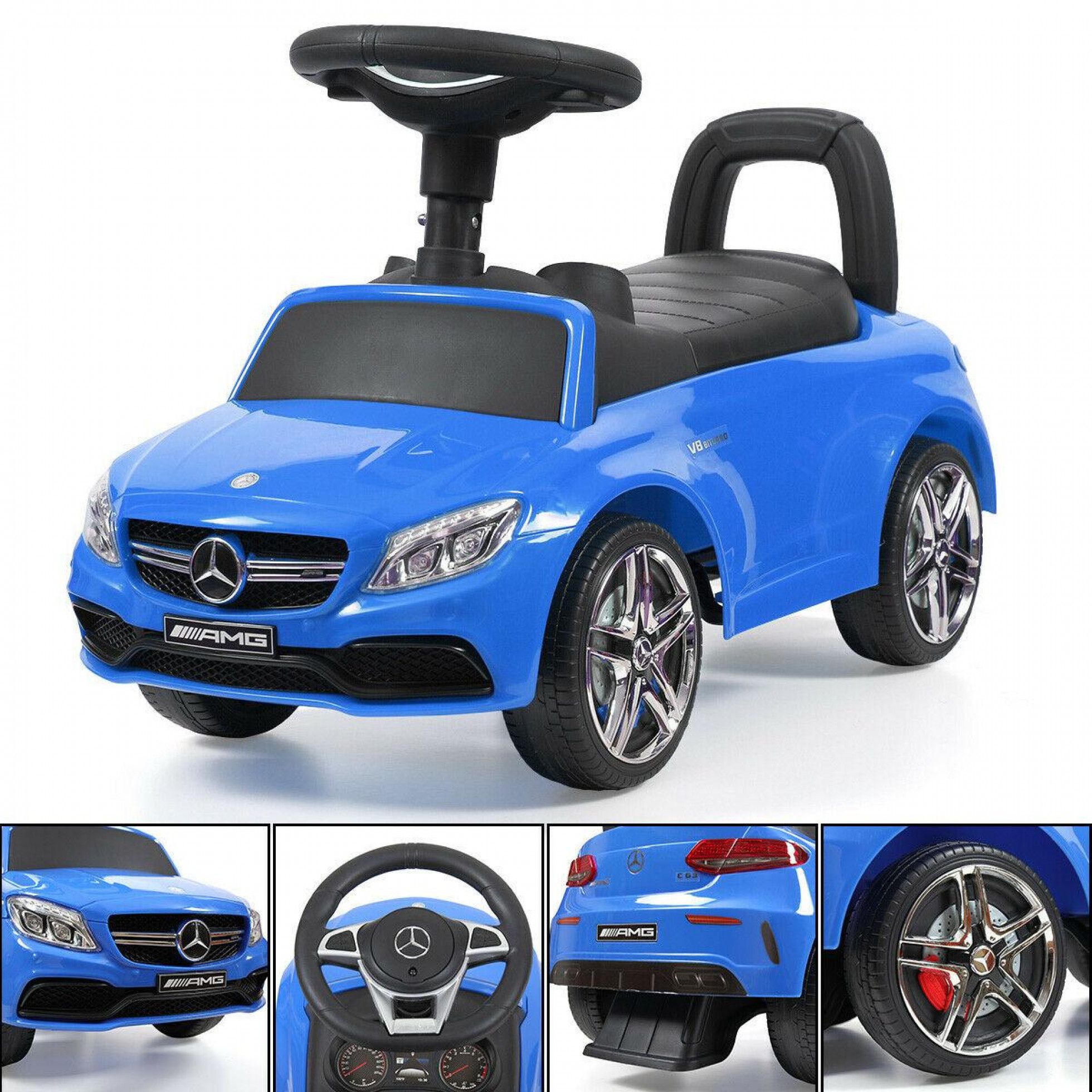 Masinuta Mercedes Coupe Blue - Lorelli 2