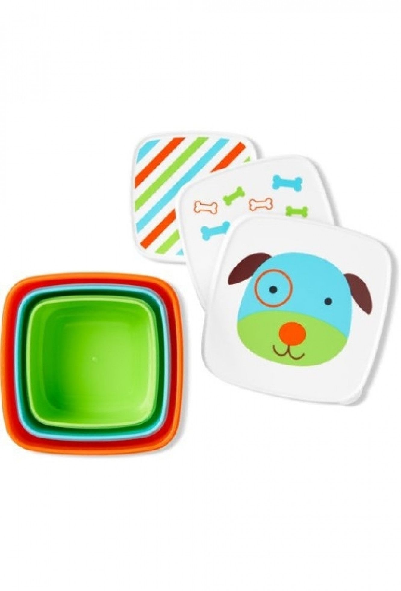 Set 3 caserole pentru pranz Catel Zoo - Skip Hop 1