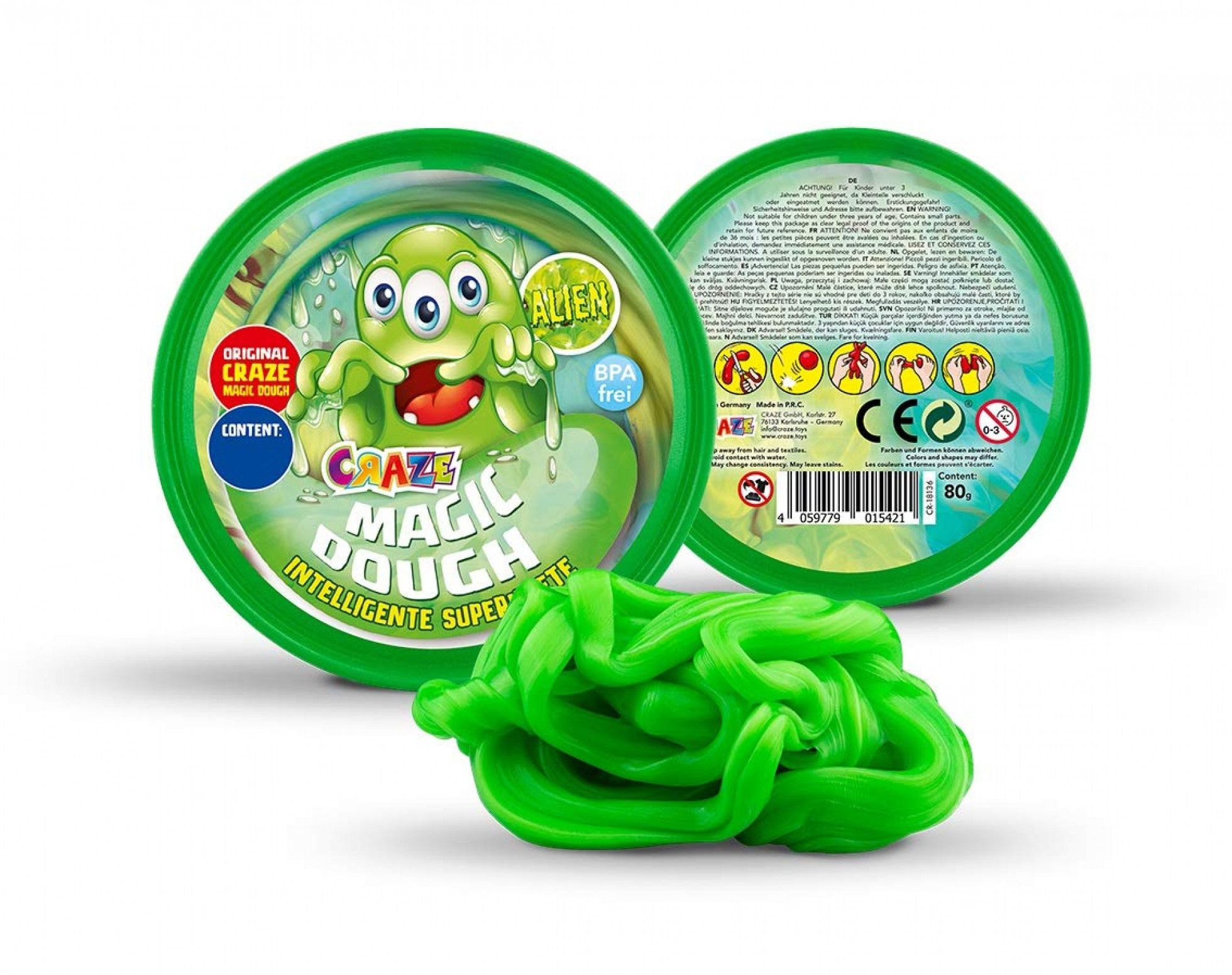 Plastilina magica Magic Dough Extraterestru - Craze 1