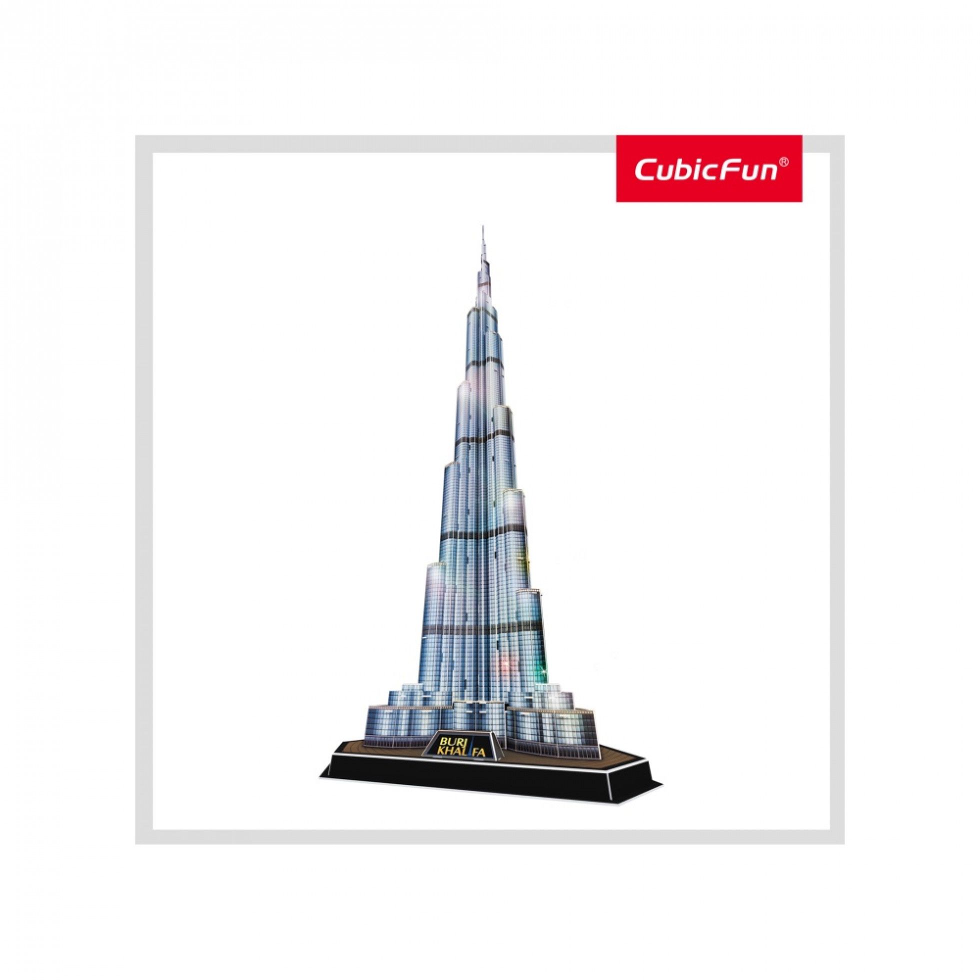 Puzzle 3D LED Burj Khalifa - CubicFun 3