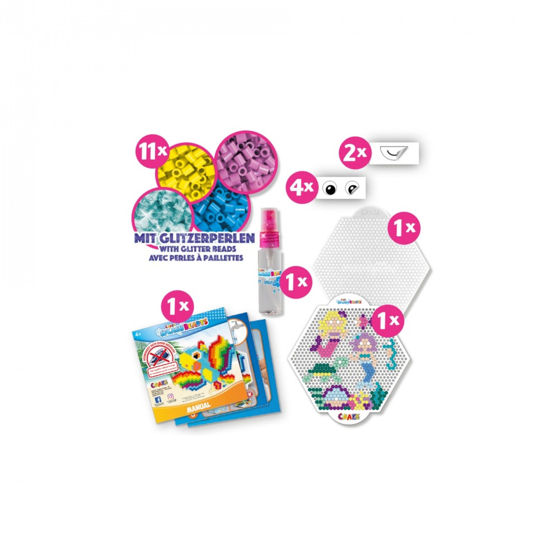 Set creatie margele sirene SPLASH BEADYS- Craze 4