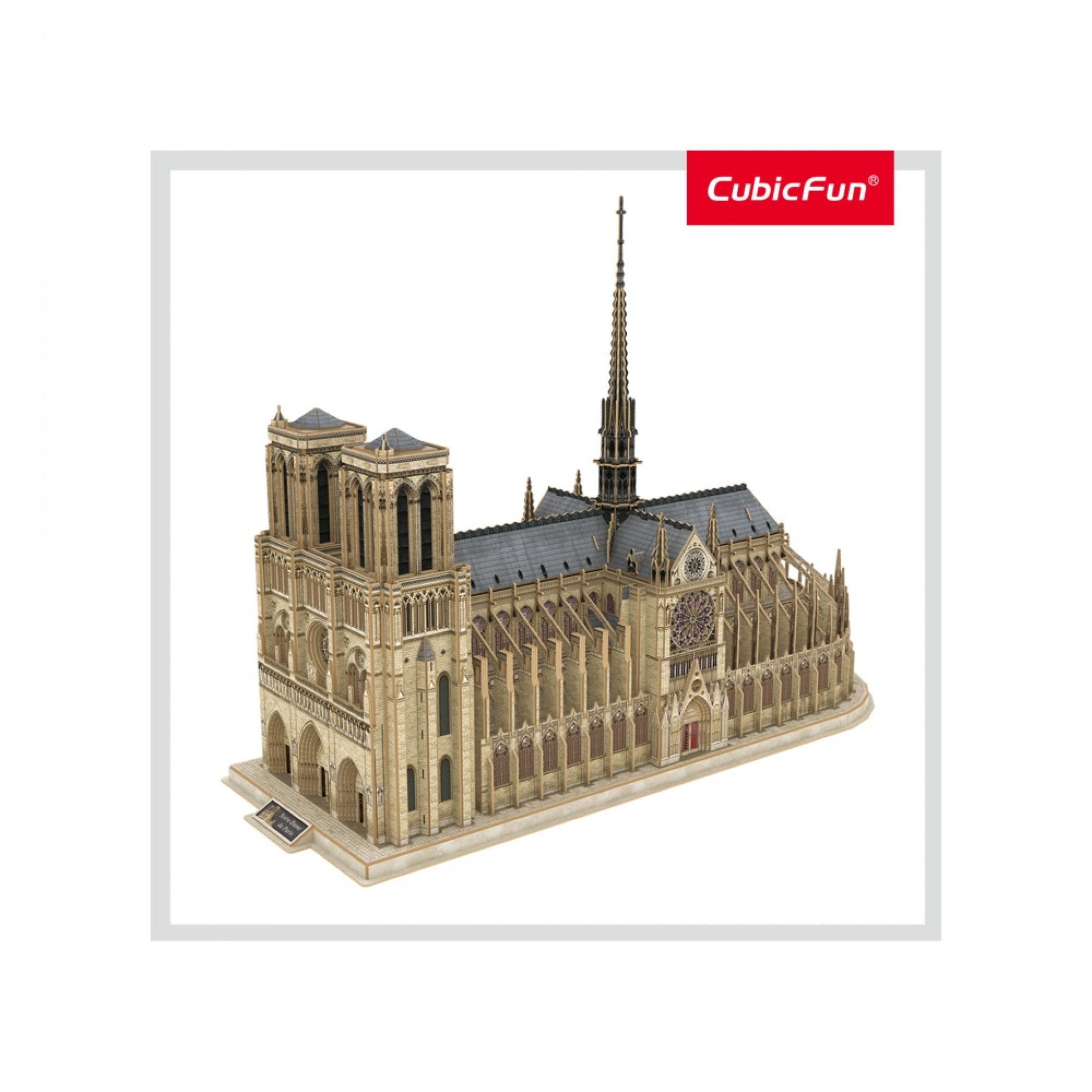 Puzzle 3D Notre Dame - CubicFun 5