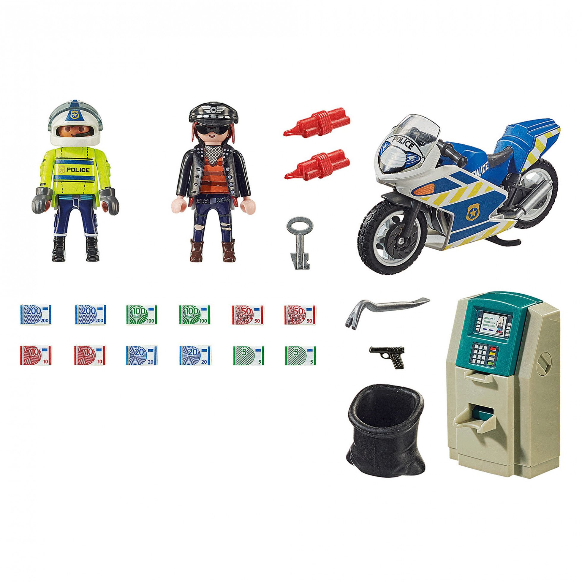 Urmarirea hotului de banci - Playmobil 4