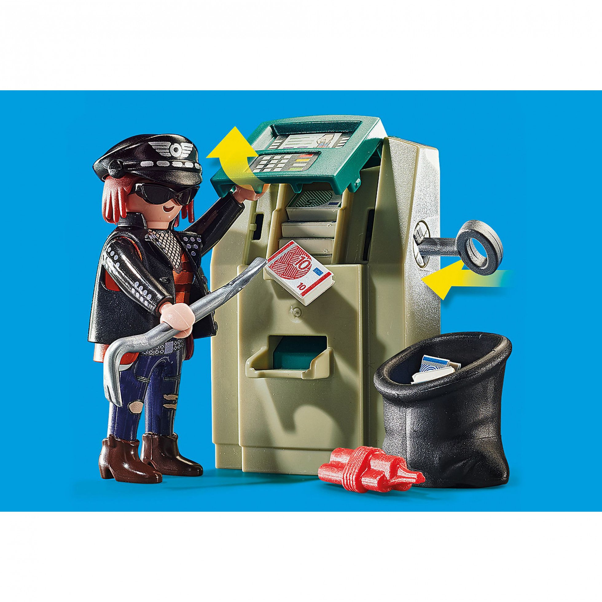 Urmarirea hotului de banci - Playmobil 3