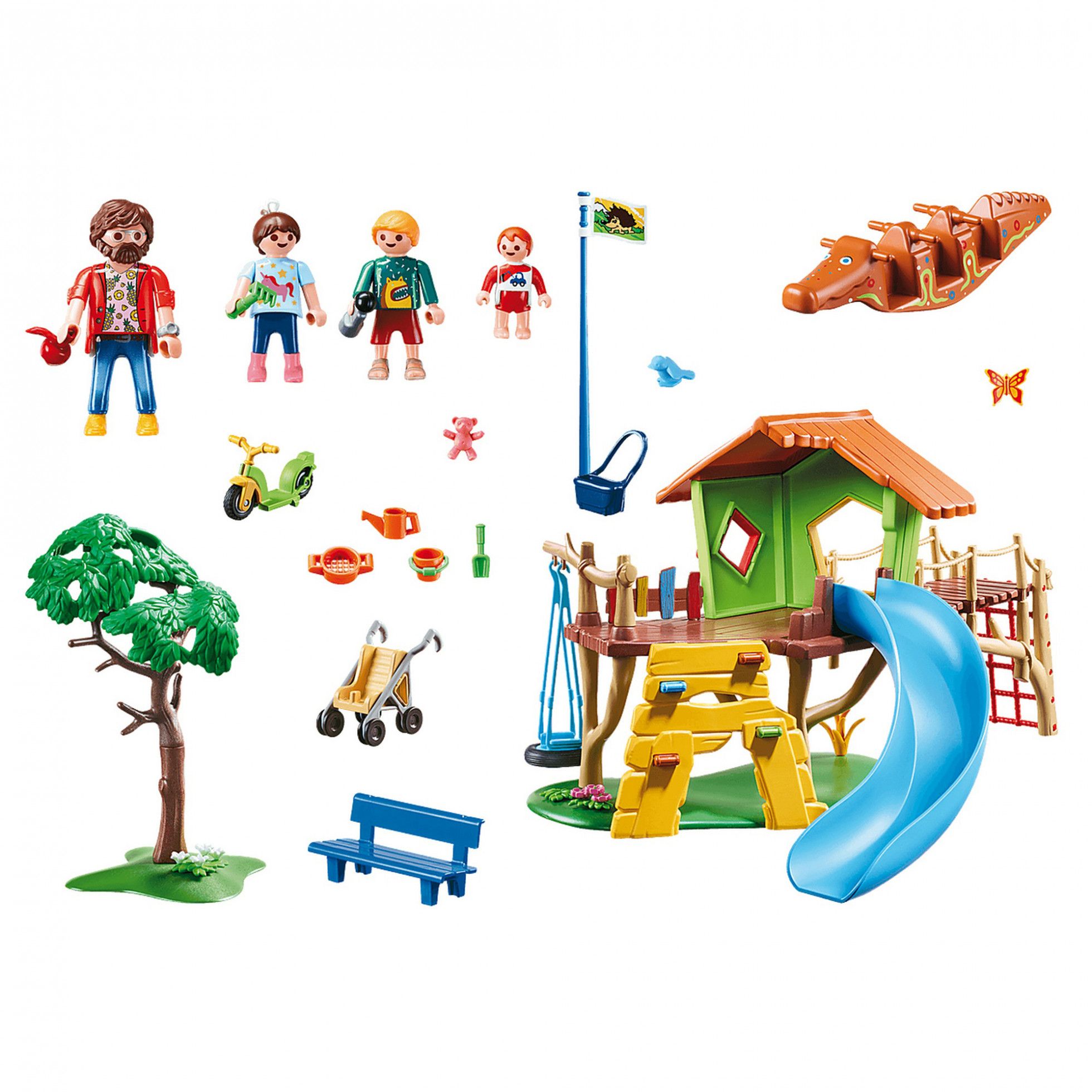 Locul de joaca din parcul de aventuri - Playmobil 3