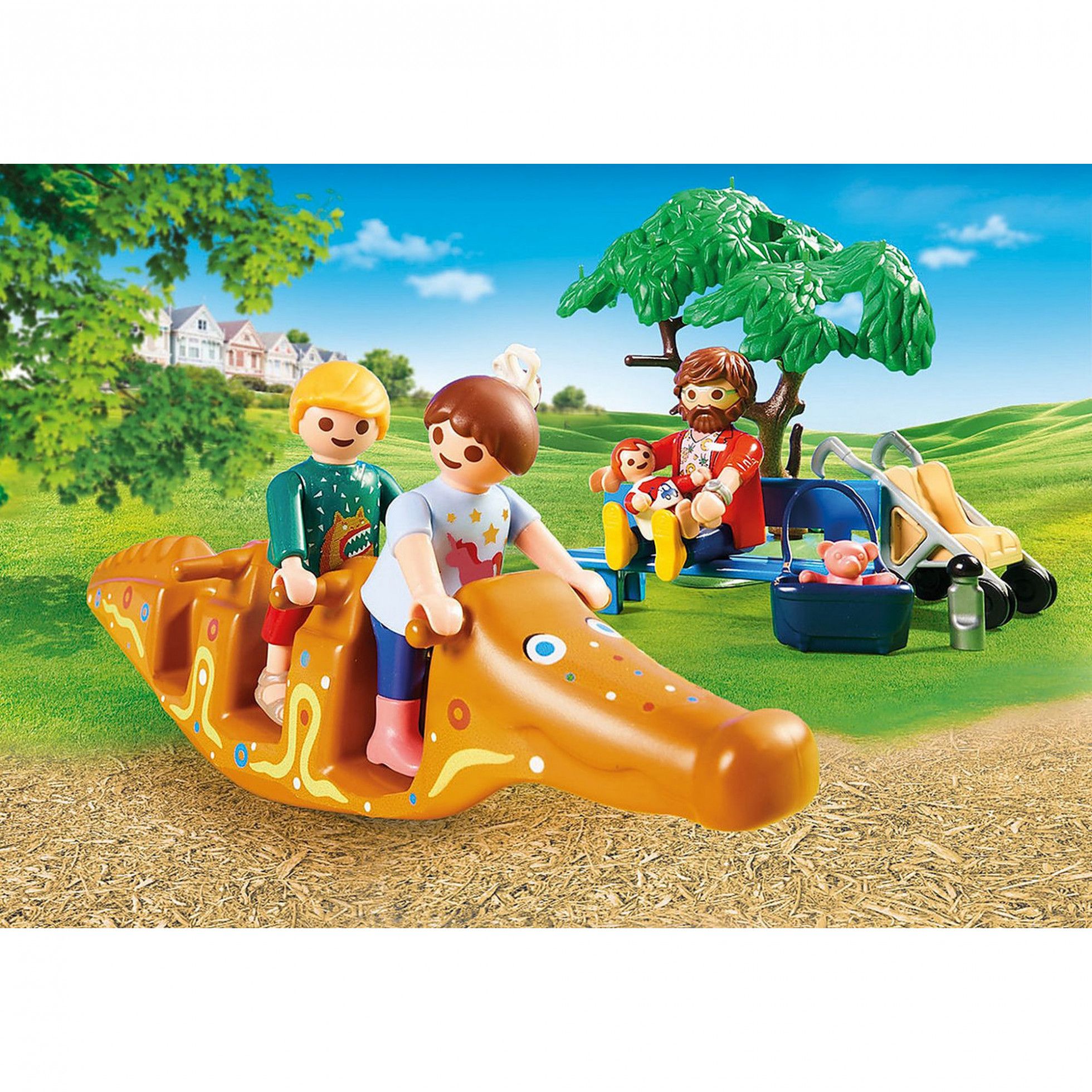 Locul de joaca din parcul de aventuri - Playmobil 4