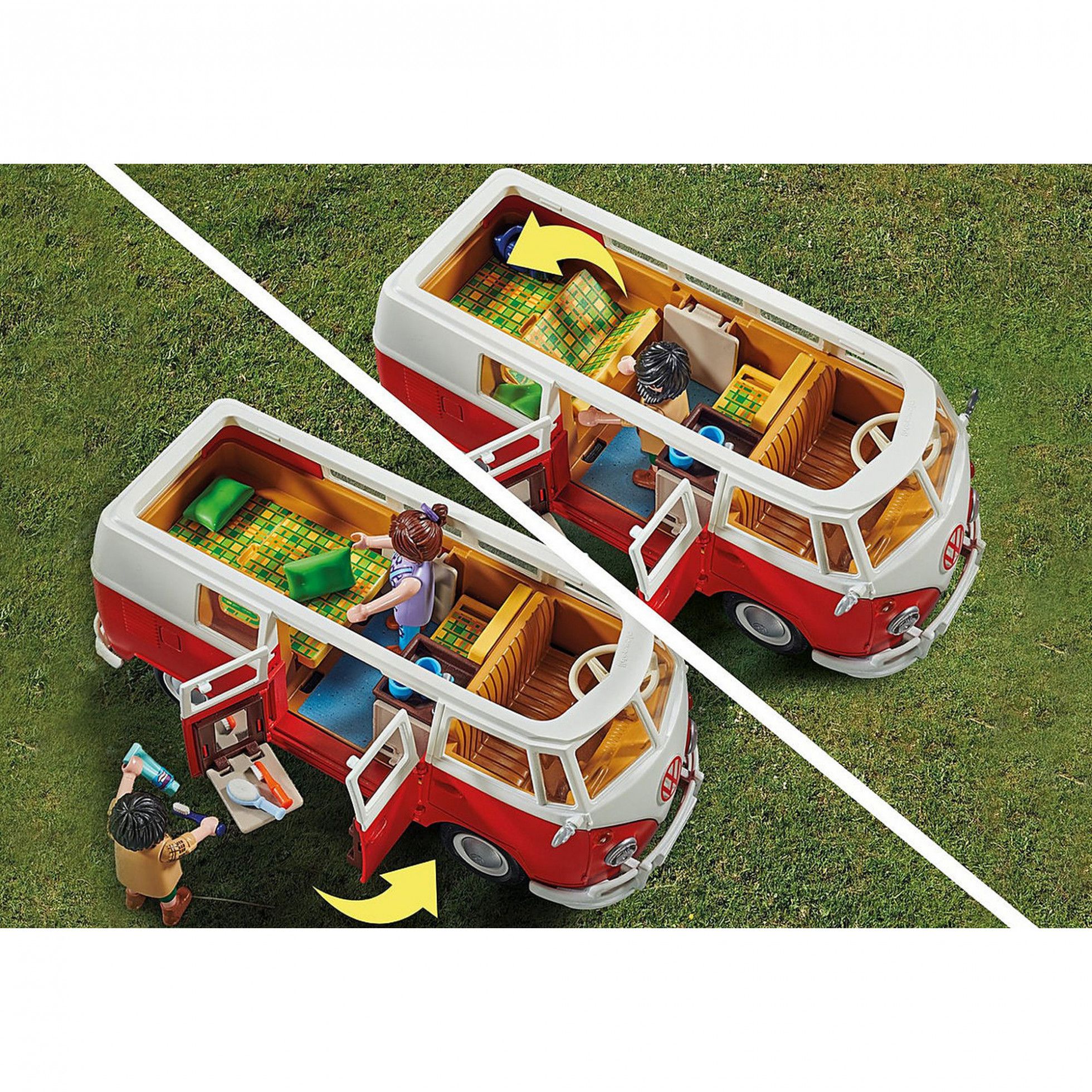 Duba de camping Volkswagen T1 - Playmobil 7