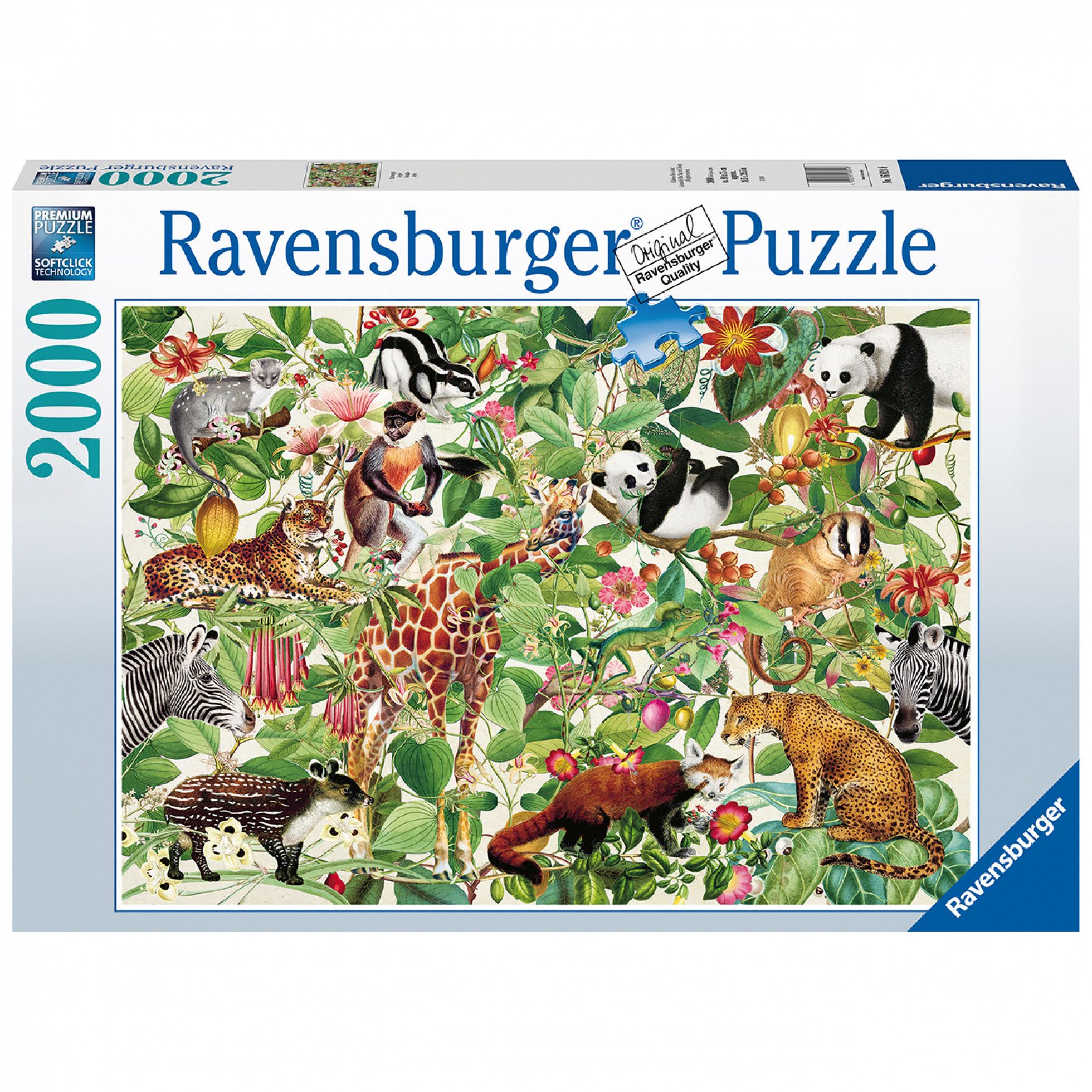 Puzzle jungla 2000 piese - Ravensburger 1